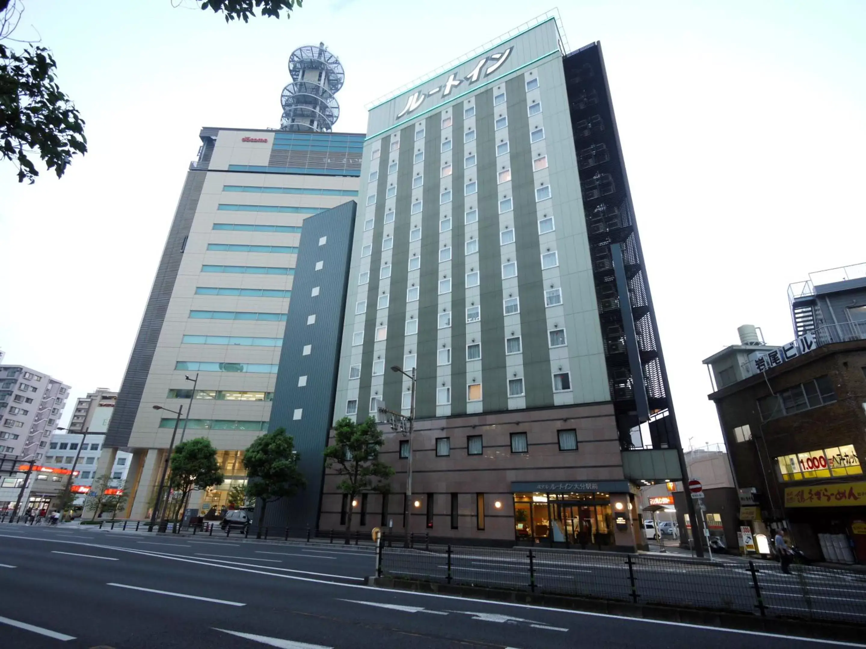 Facade/entrance in Hotel Route-Inn Oita Ekimae