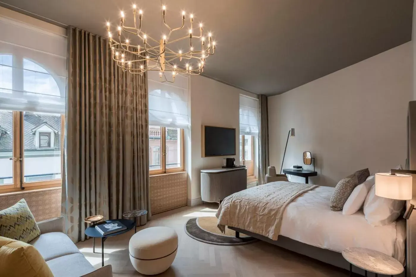 Bedroom in Hotel Märthof Basel