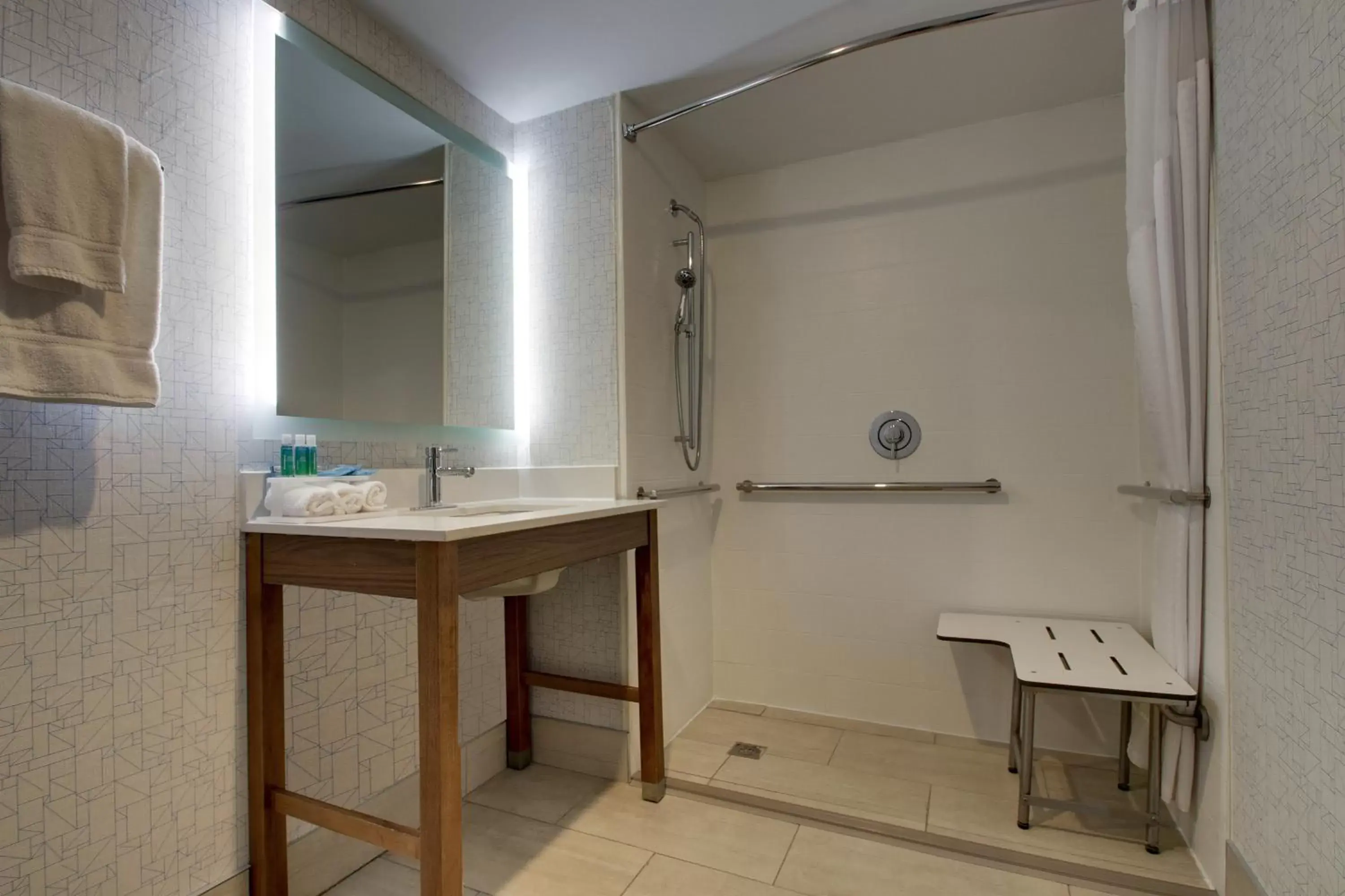 Bathroom in Holiday Inn Express & Suites Wapakoneta, an IHG Hotel