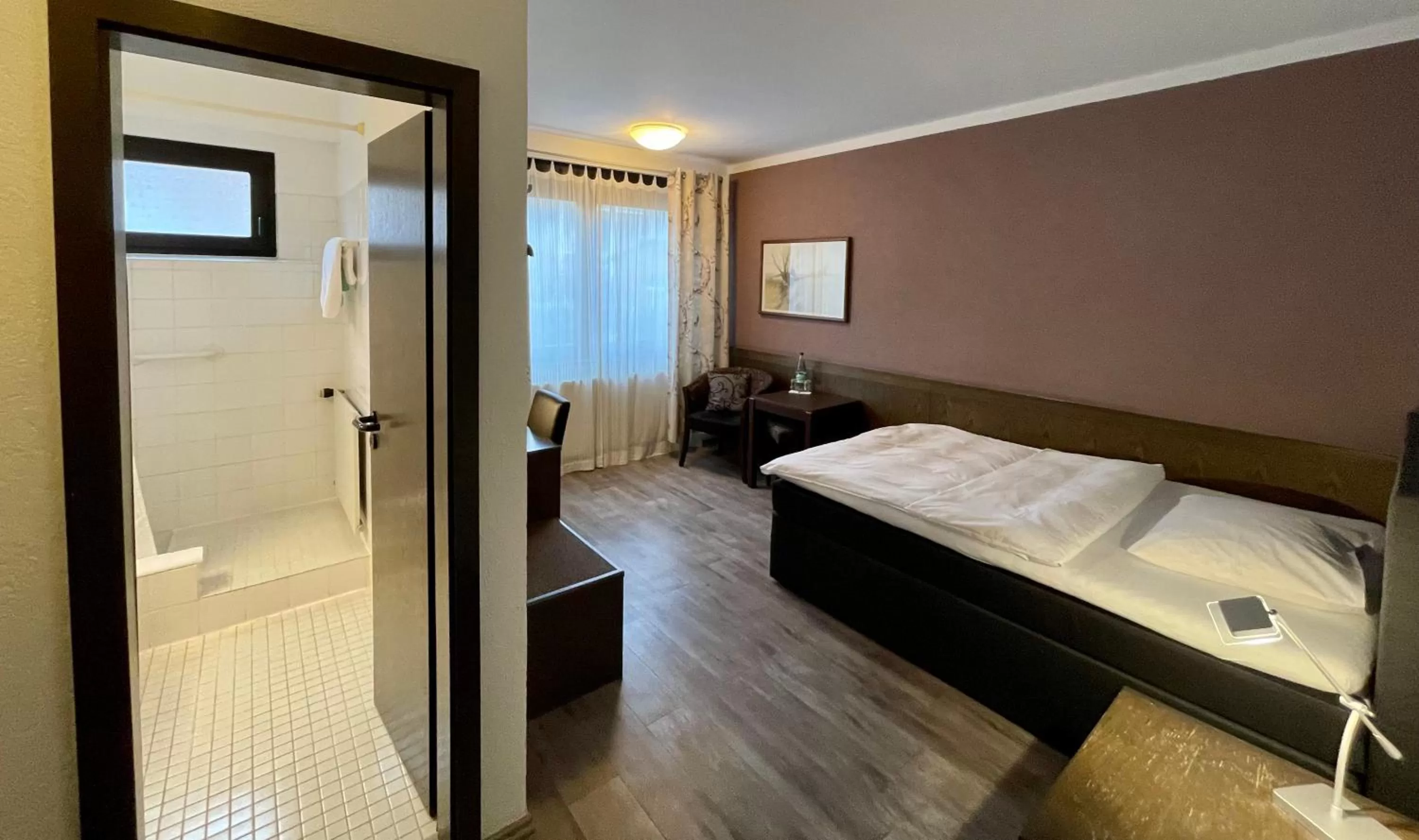 Bed in Hotel Brunnenhof