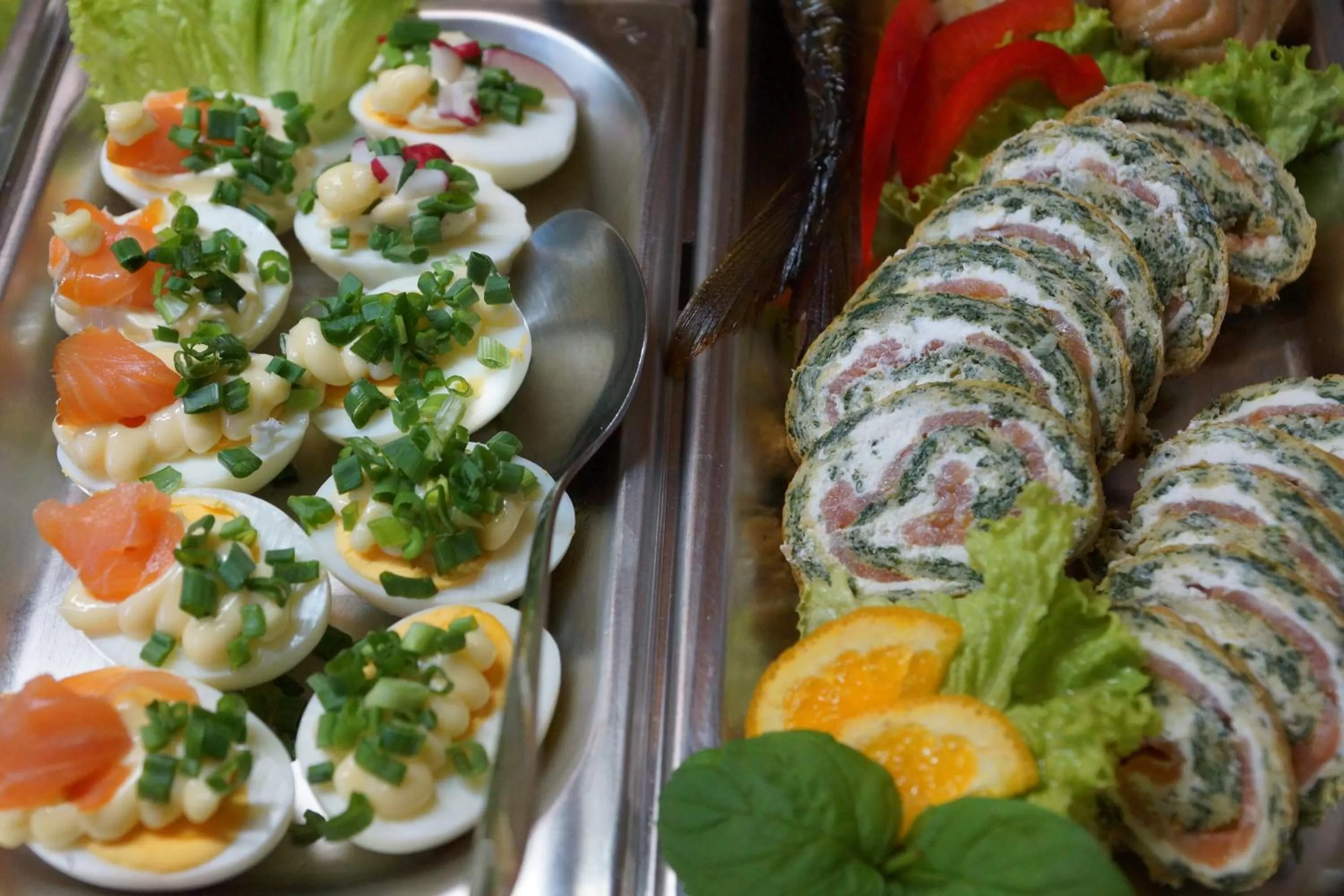 Food in Moris Boutique Beach Hotel