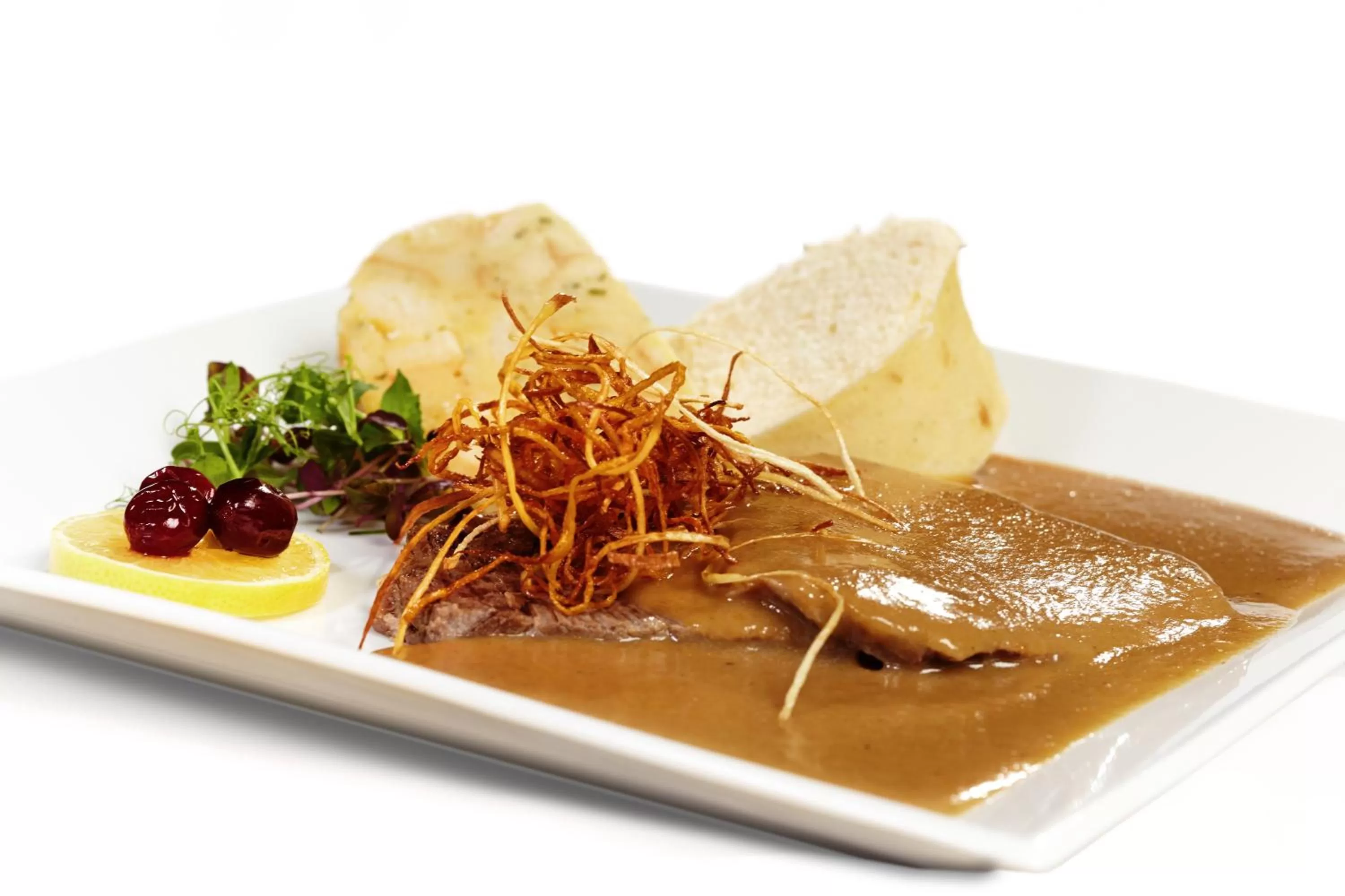 Food close-up in Green Garden Hotel