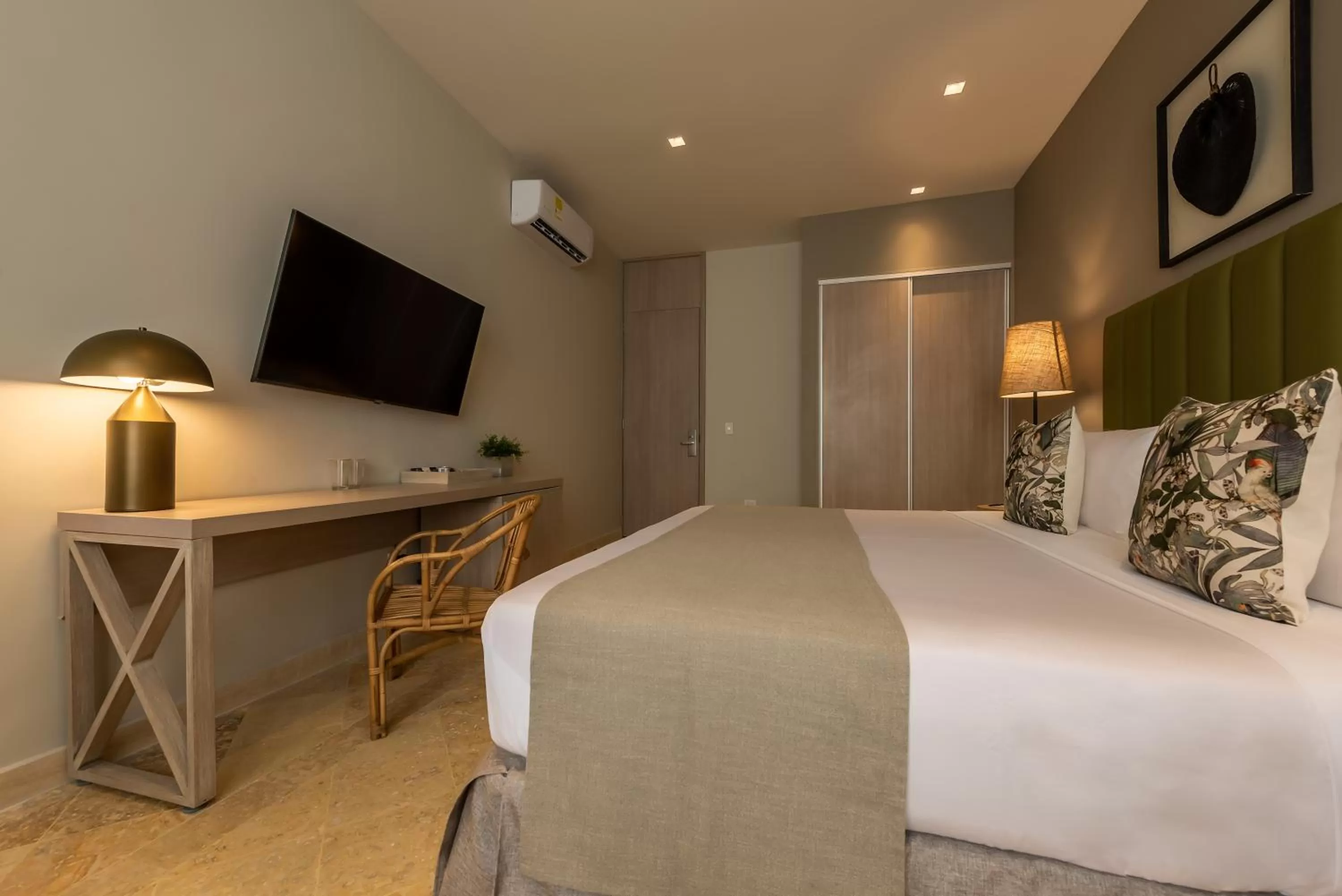 Bed in Madisson Boutique Hotel Cartagena