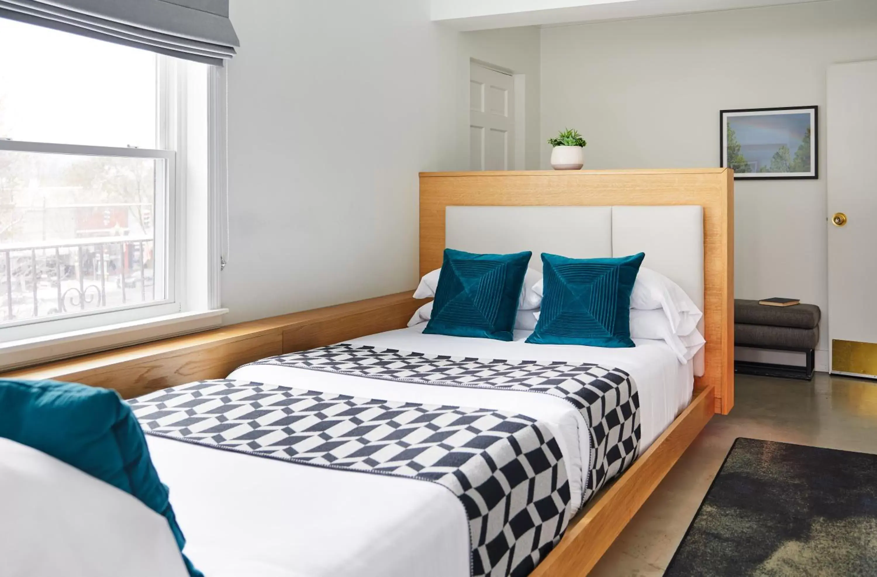 Bedroom, Bed in Bluebird Spa City Motor Lodge