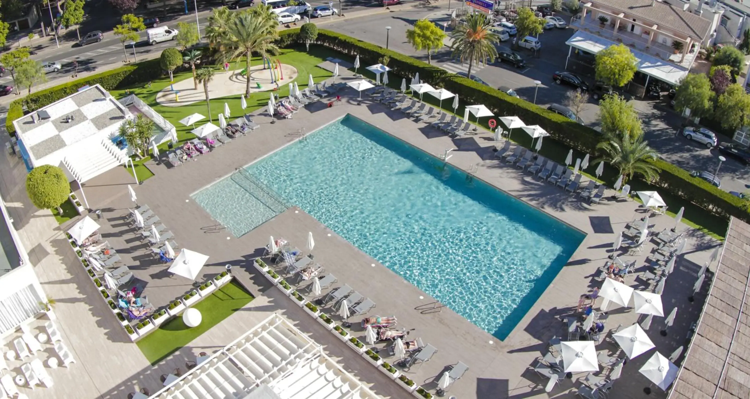 Pool View in BQ Delfín Azul Hotel