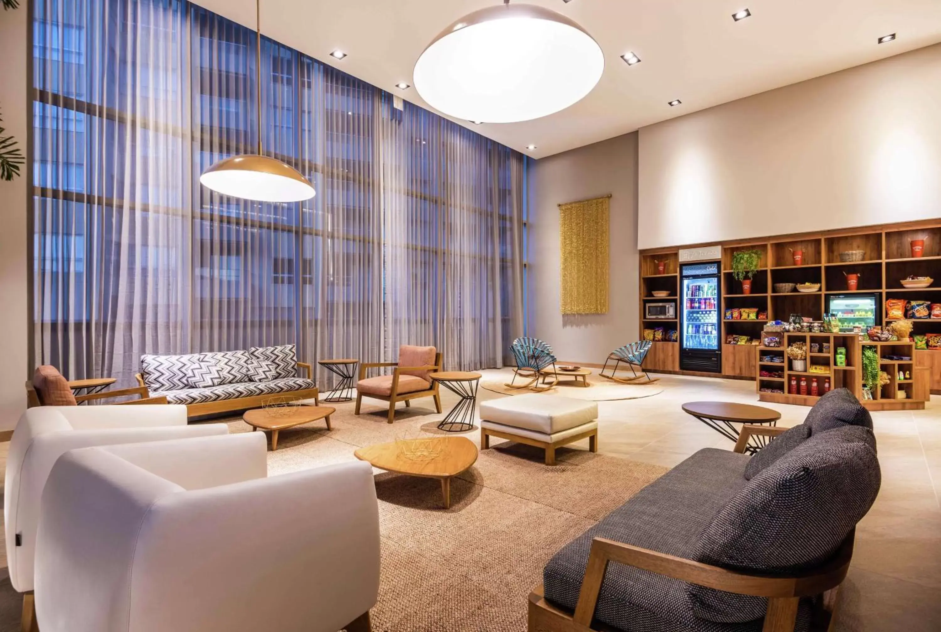 Dining area, Lobby/Reception in Hilton Garden Inn Santa Marta