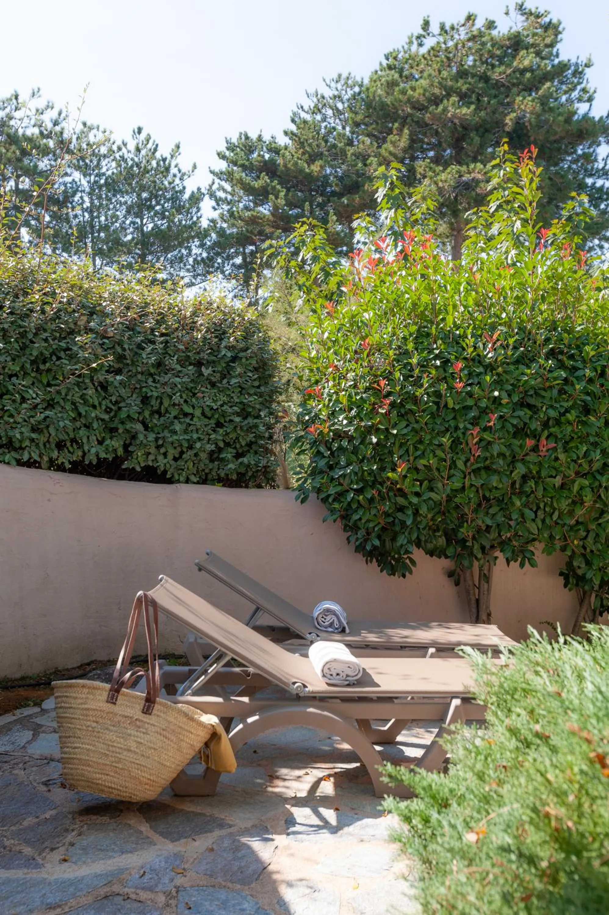 Patio in Résidence Marina Di Santa Giulia