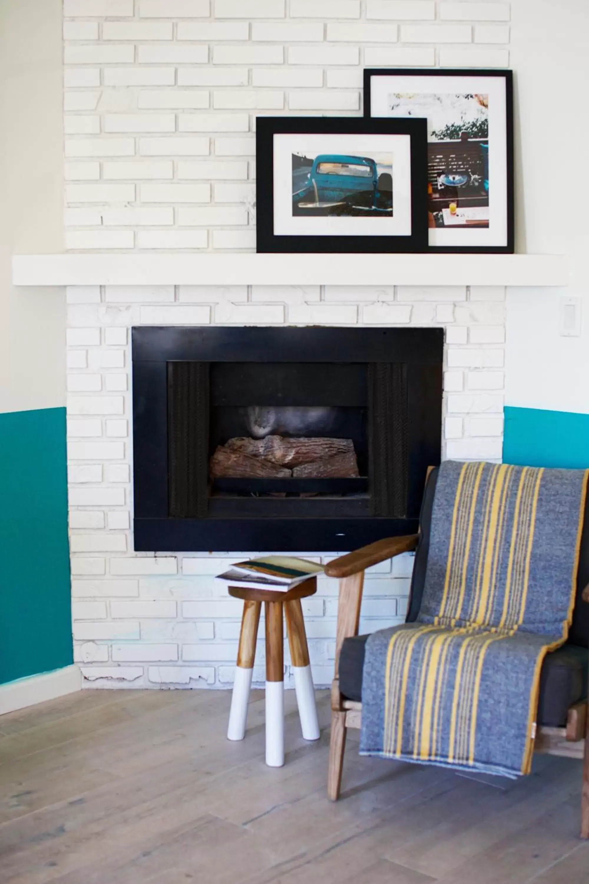 Decorative detail, Seating Area in Cambria Beach Lodge