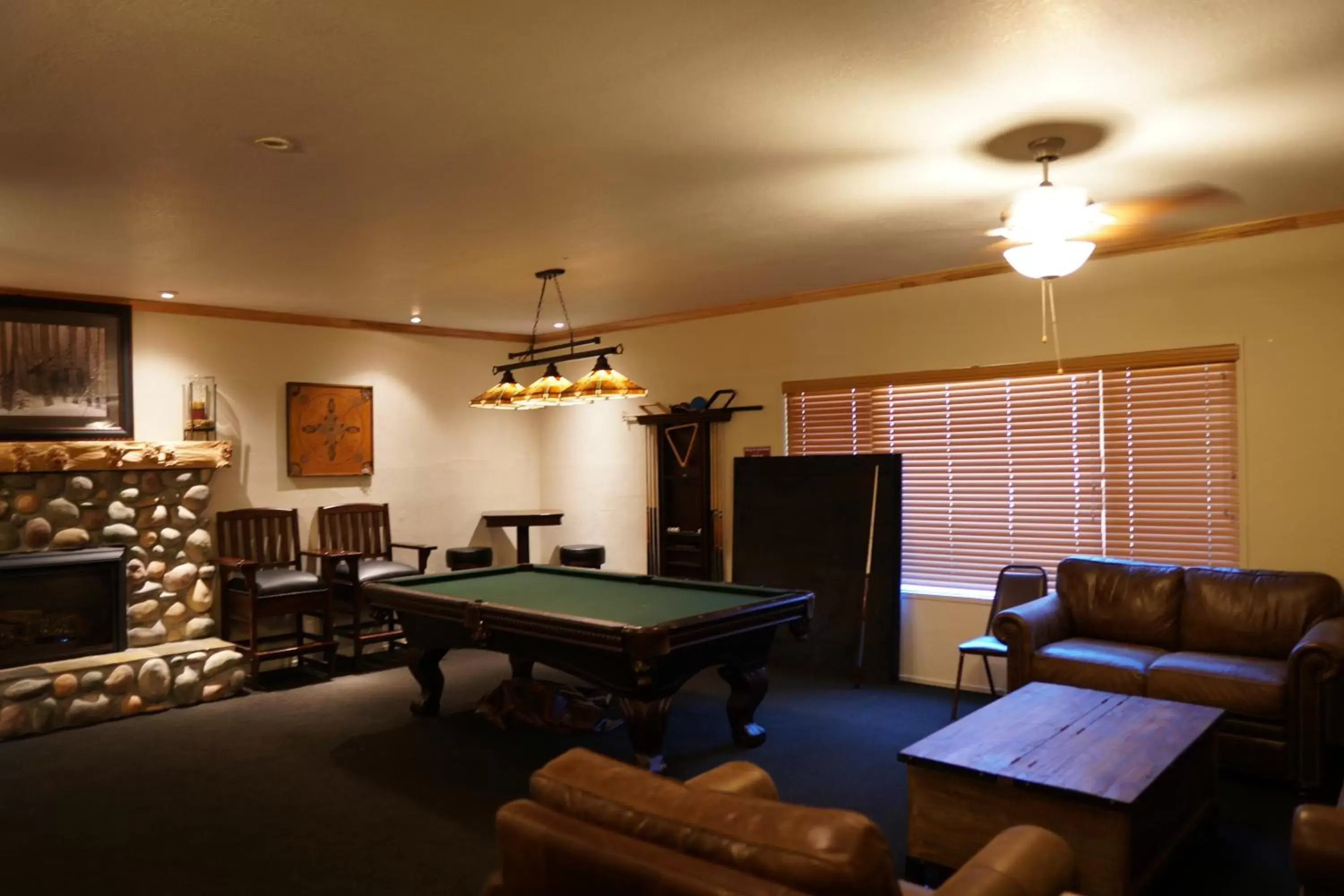 Property building, Billiards in Village Inn