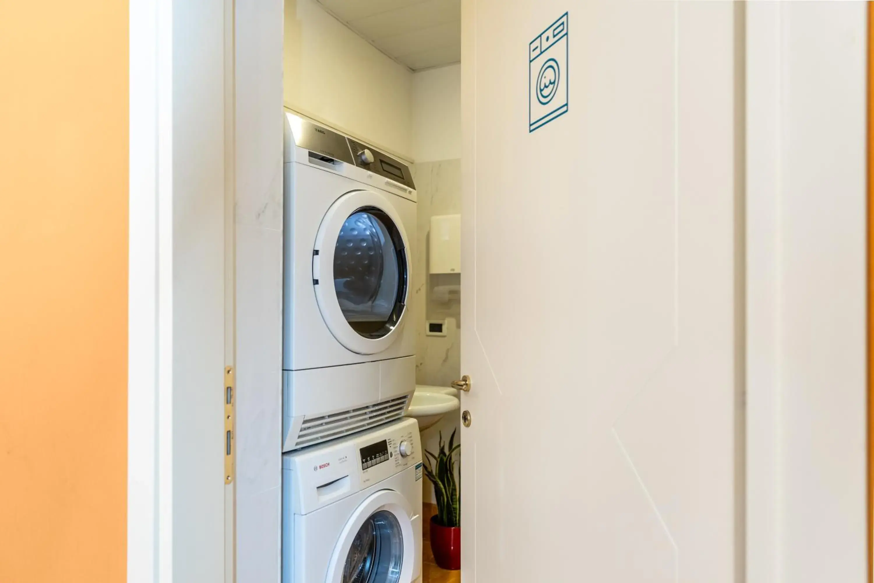 laundry, Kitchen/Kitchenette in Antico Hotel alle Acque