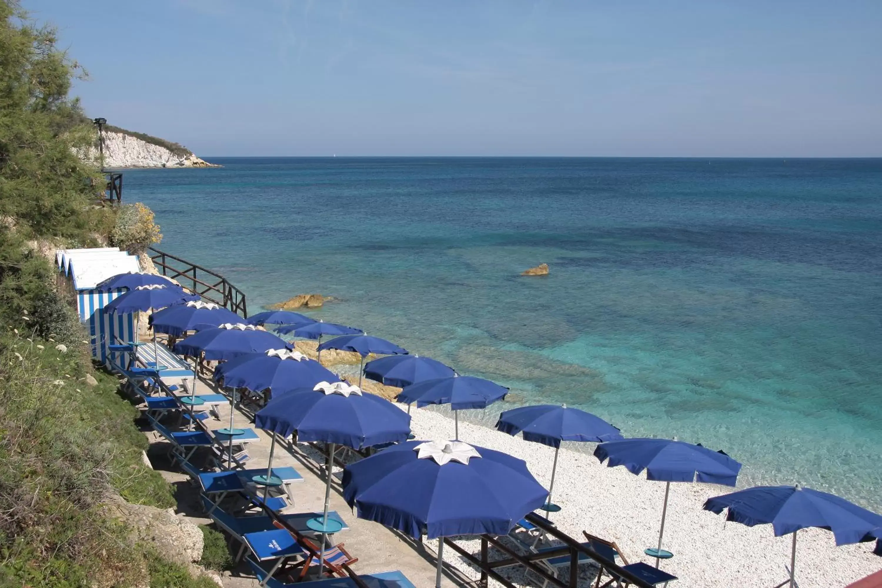 Beach in Hotel Villa Ombrosa