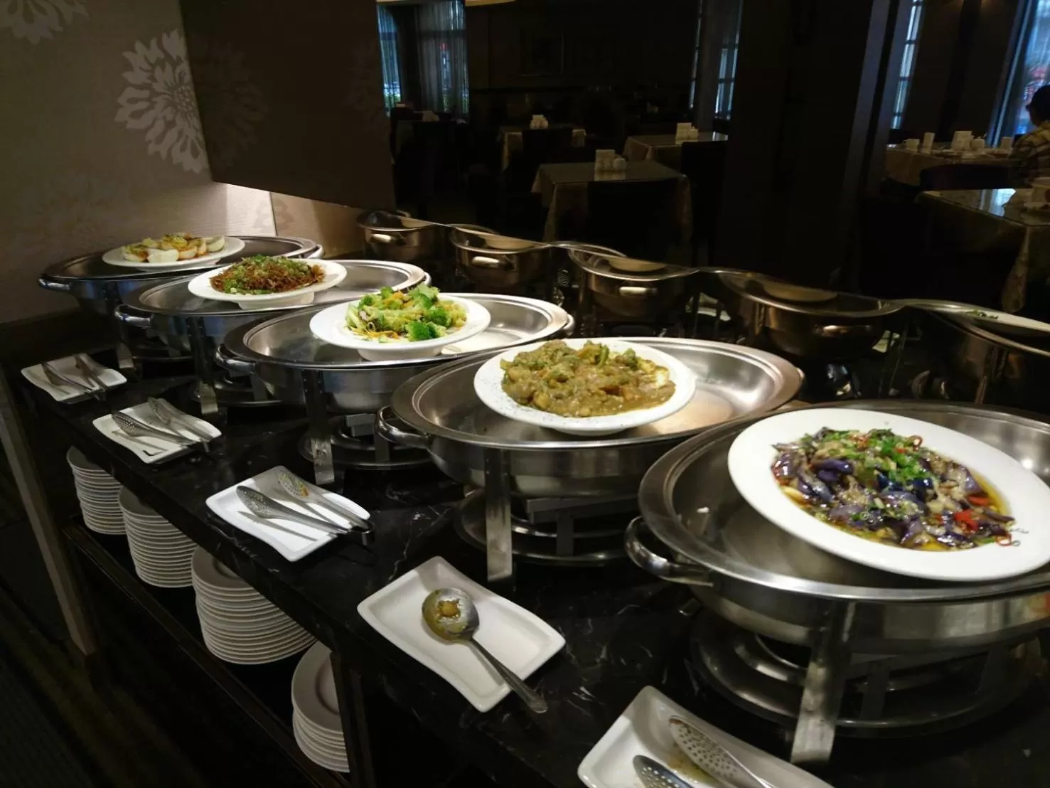 Breakfast in The Metro Hotel - Taipei Branch