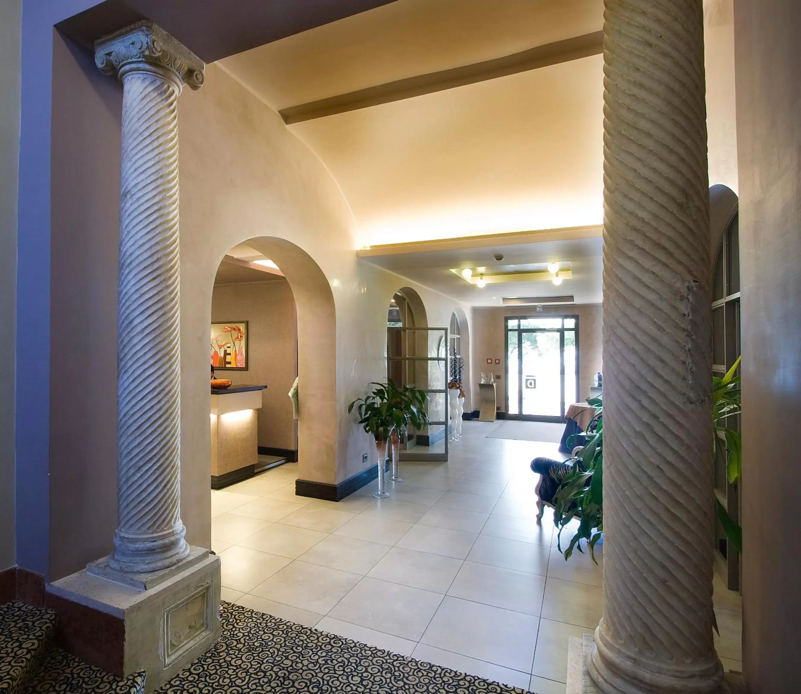 Lobby/Reception in Domus Park Hotel