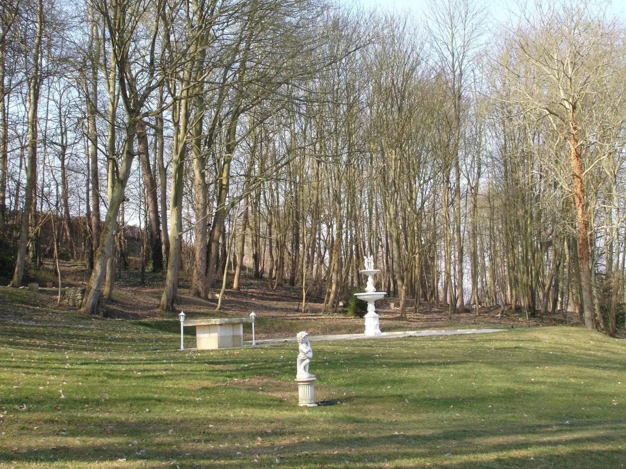 Garden in Château du Jard