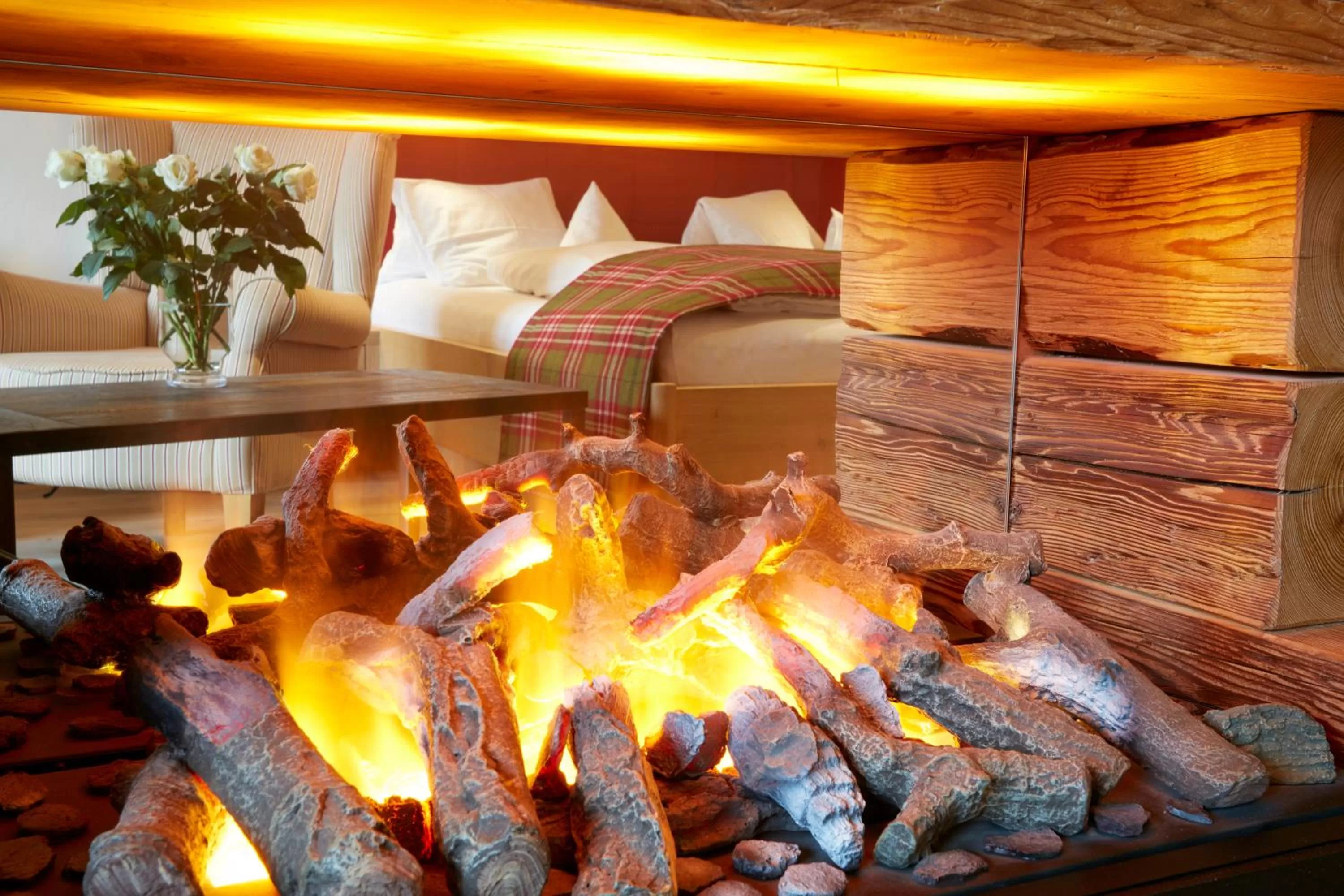 Bedroom in Natur & Spa Resort "Der Alpbacherhof" Superior