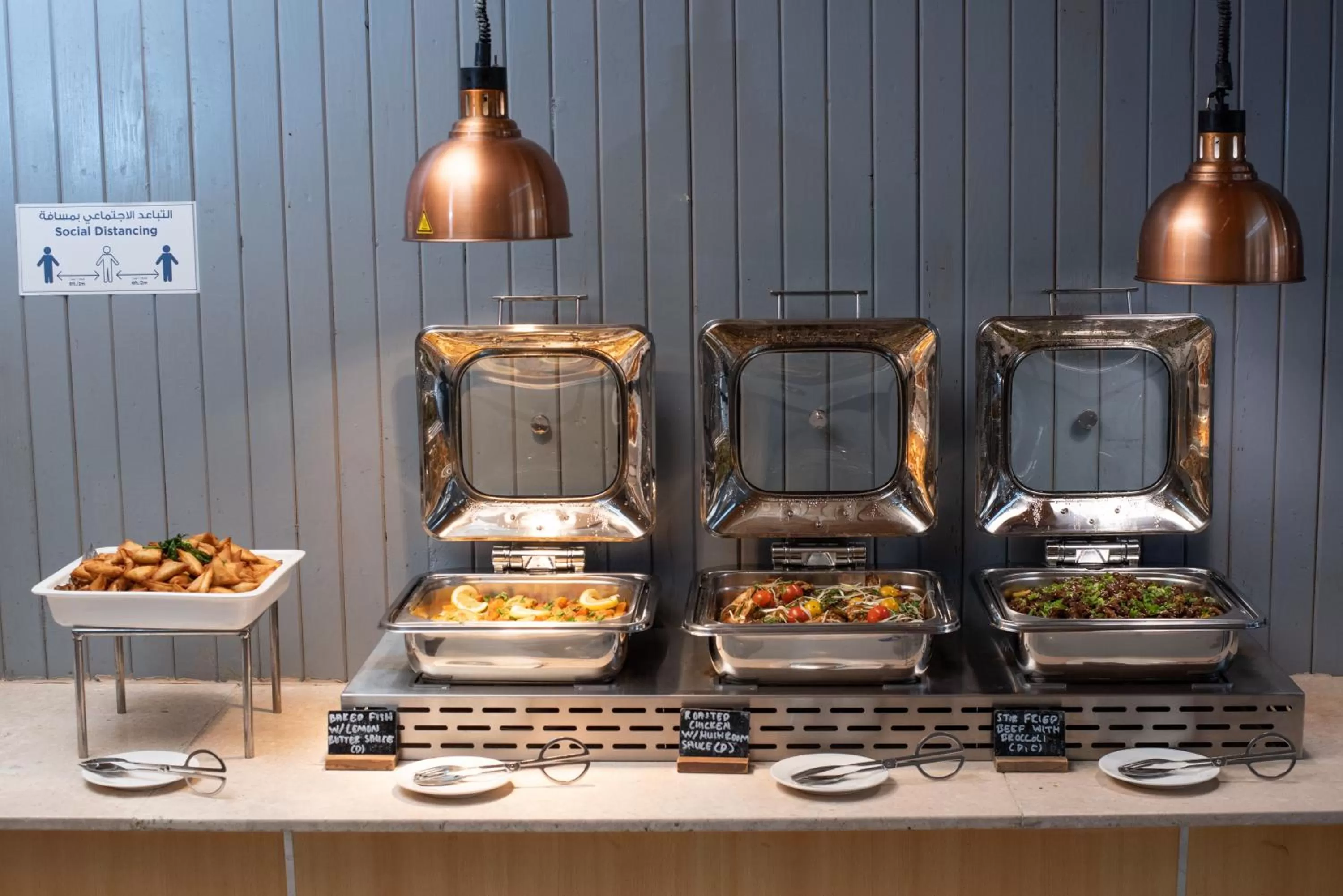 Restaurant/places to eat in BM Beach Hotel