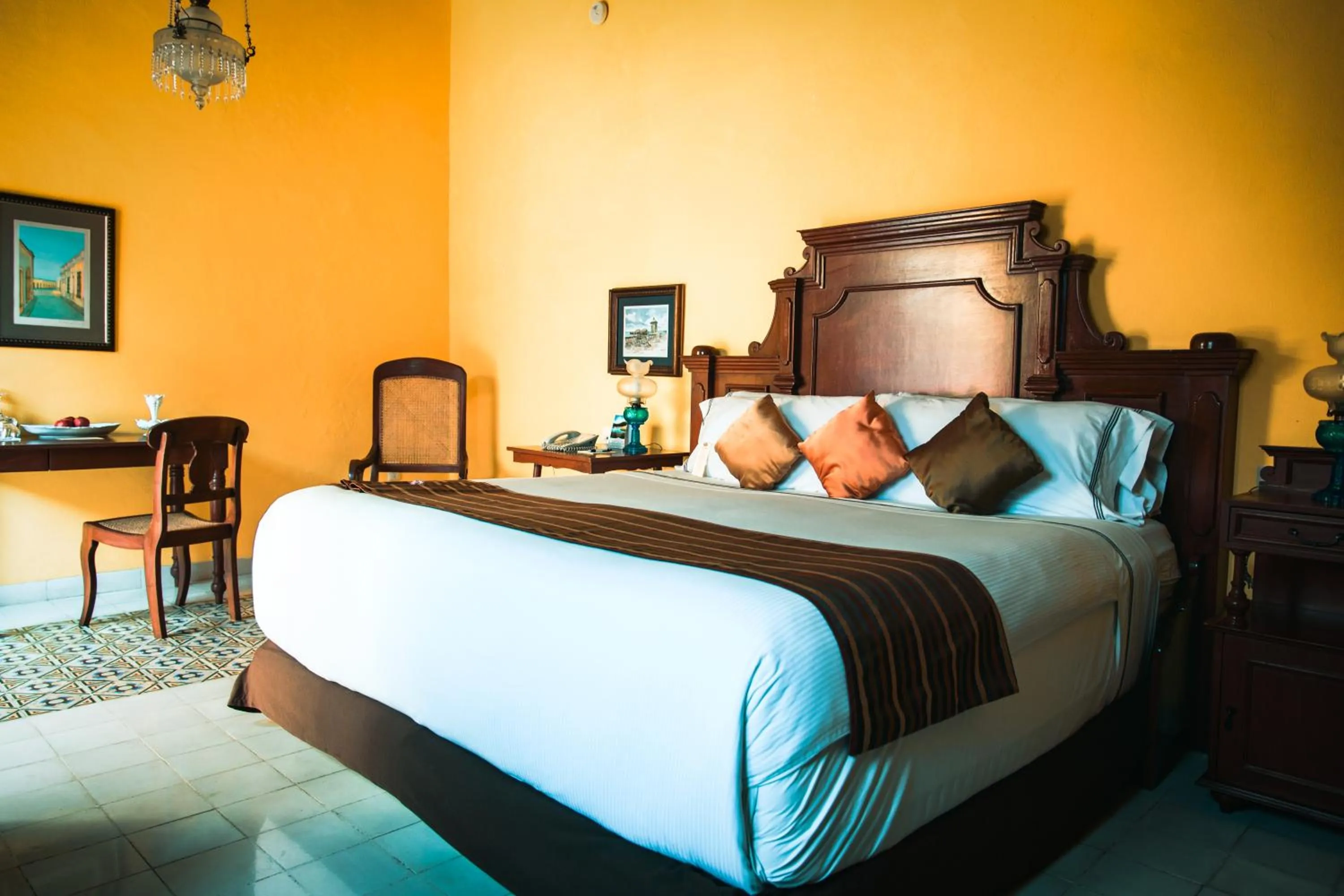 Bedroom, Bed in Hotel Boutique Casa Don Gustavo, Campeche
