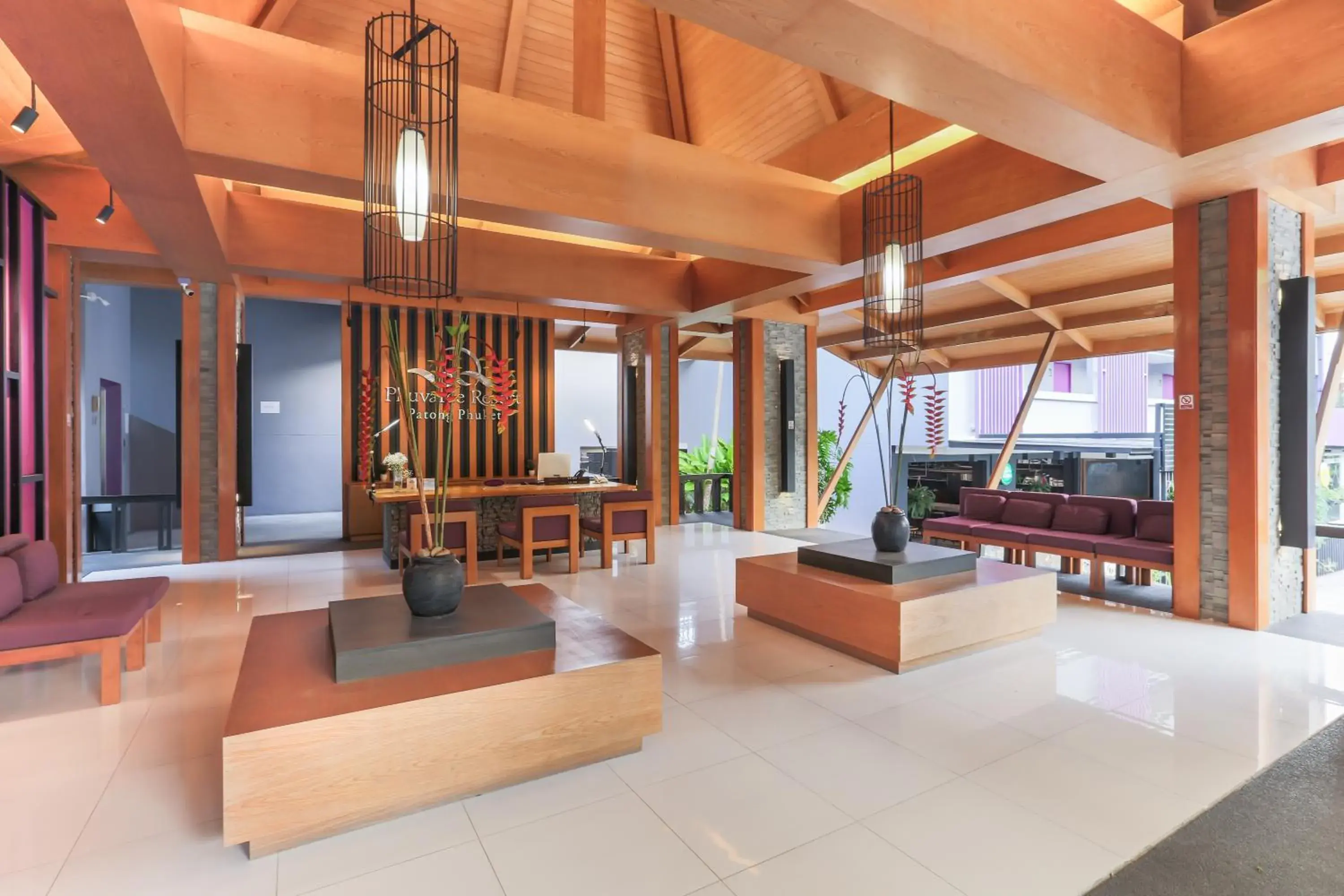 Lobby or reception in Phuvaree Resort Lobby or reception in Phuvaree Resort