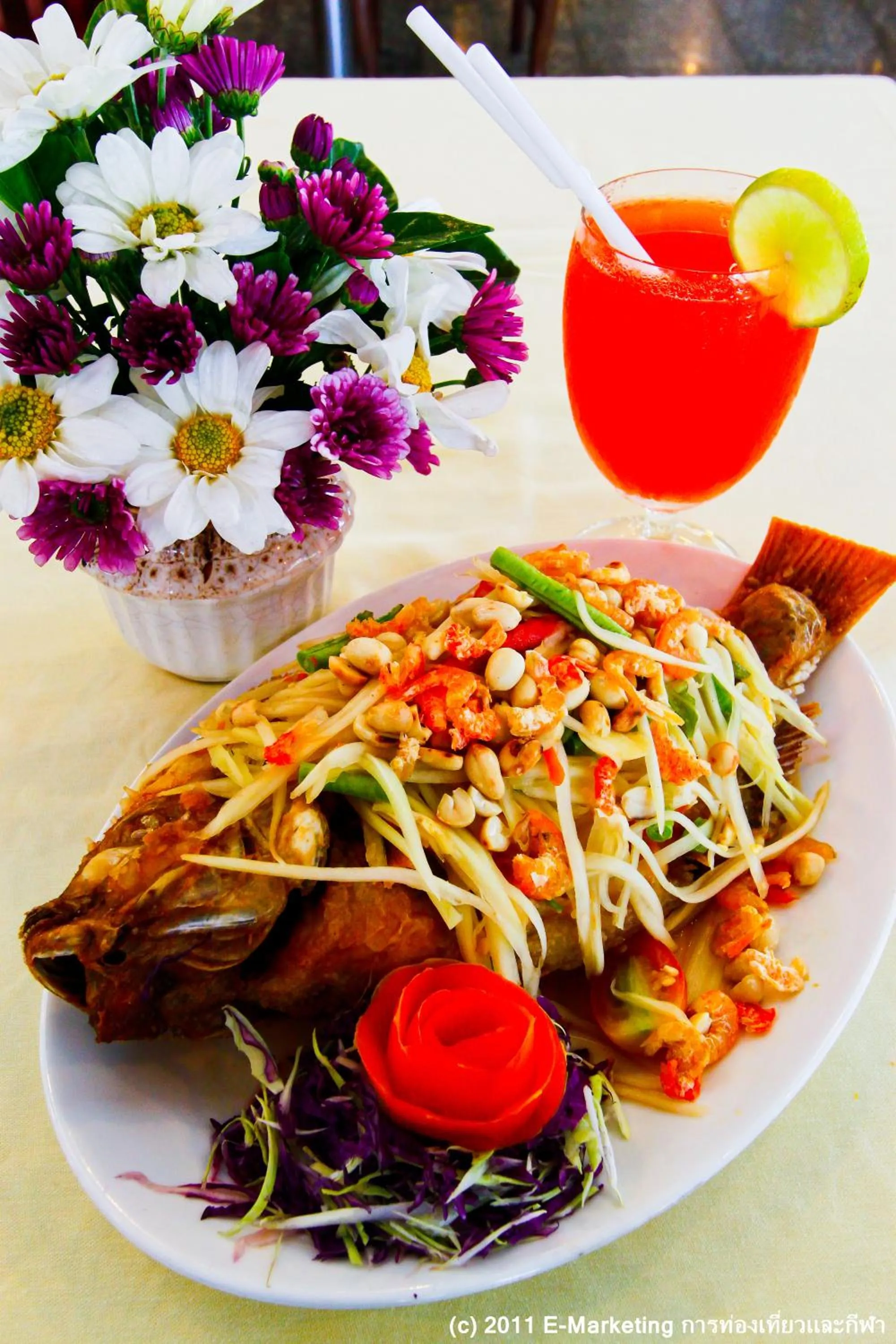 Food close-up in Grand Park Hotel