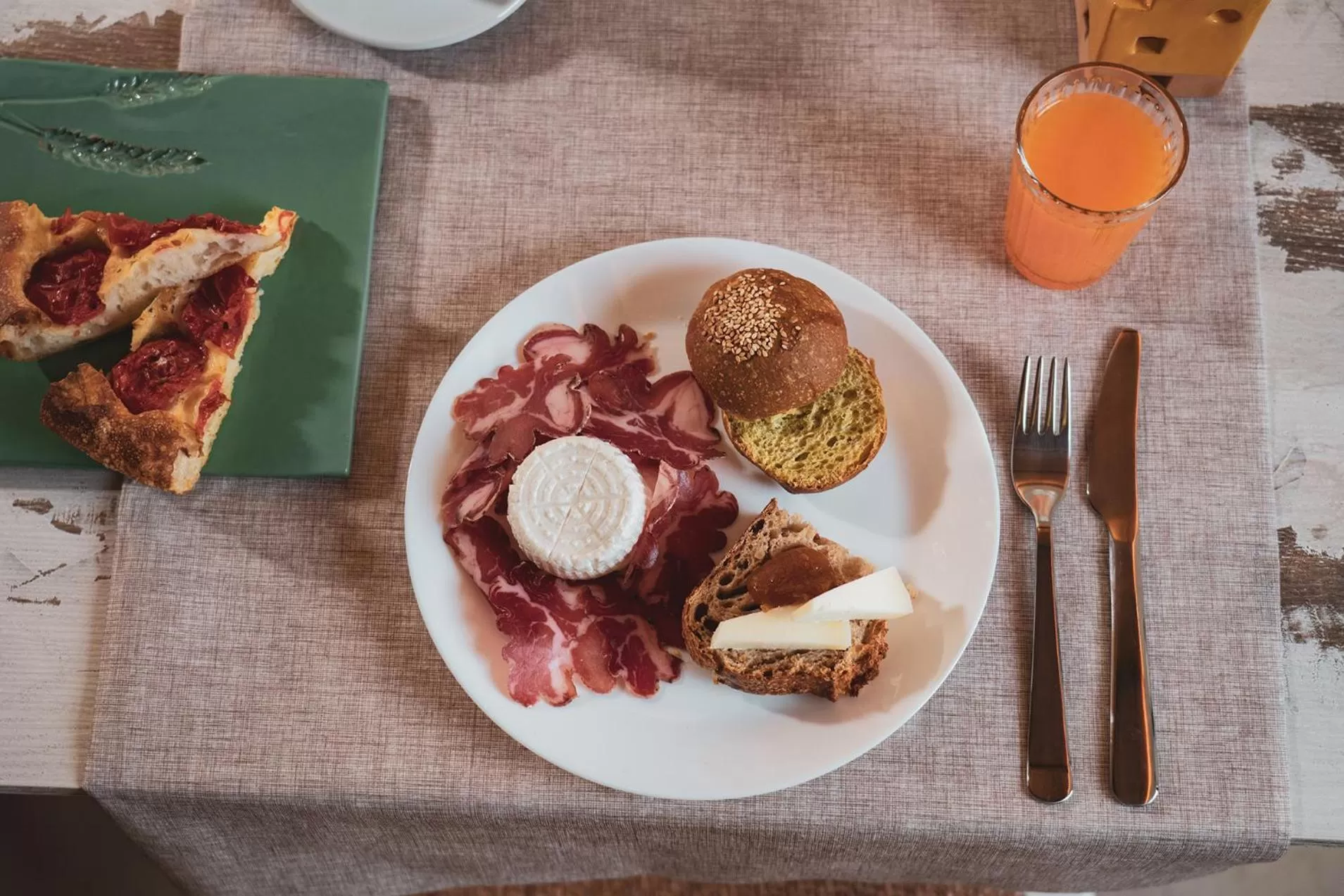 Food and drinks in Palazzo Fontana