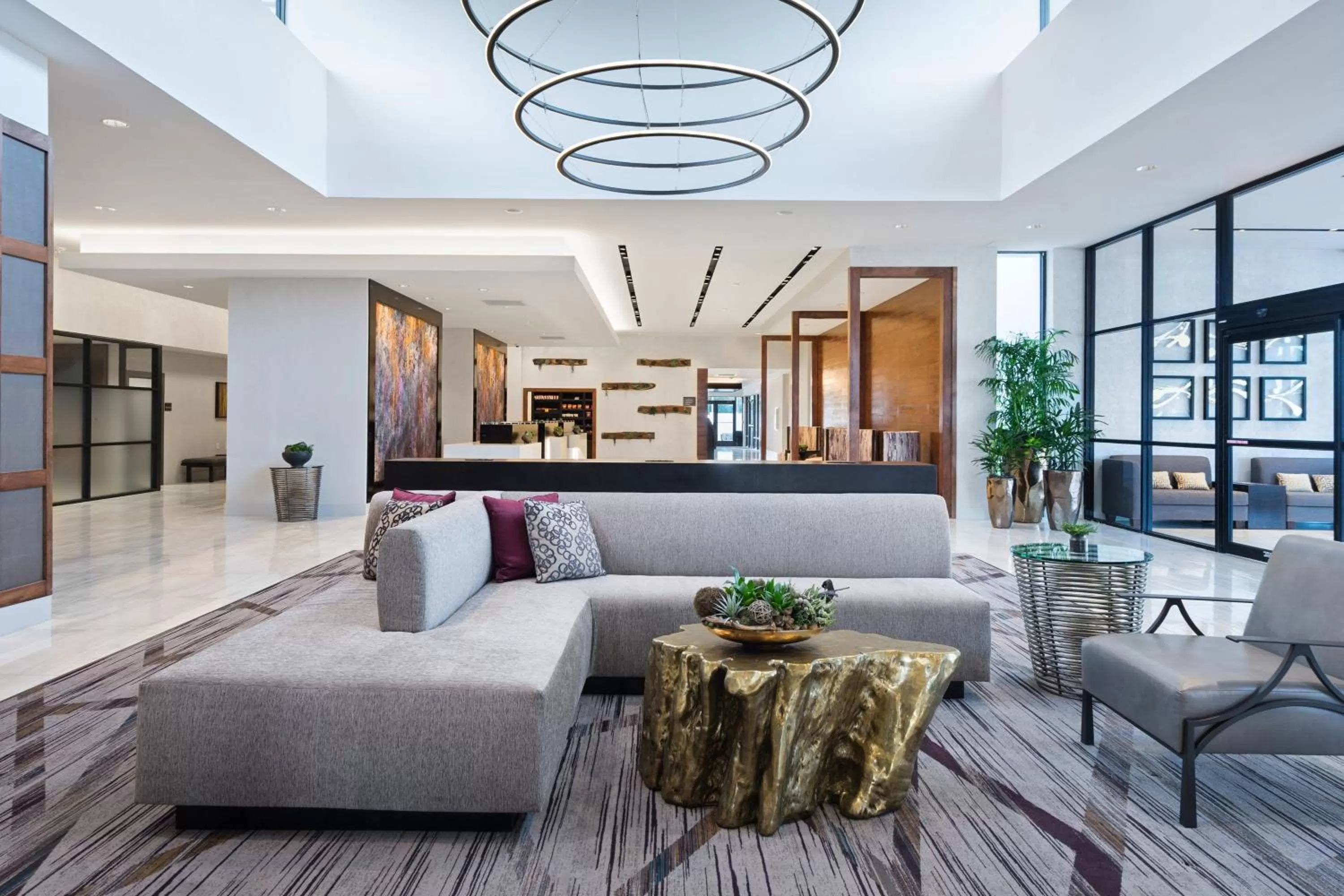 Lobby or reception in Baton Rouge Marriott