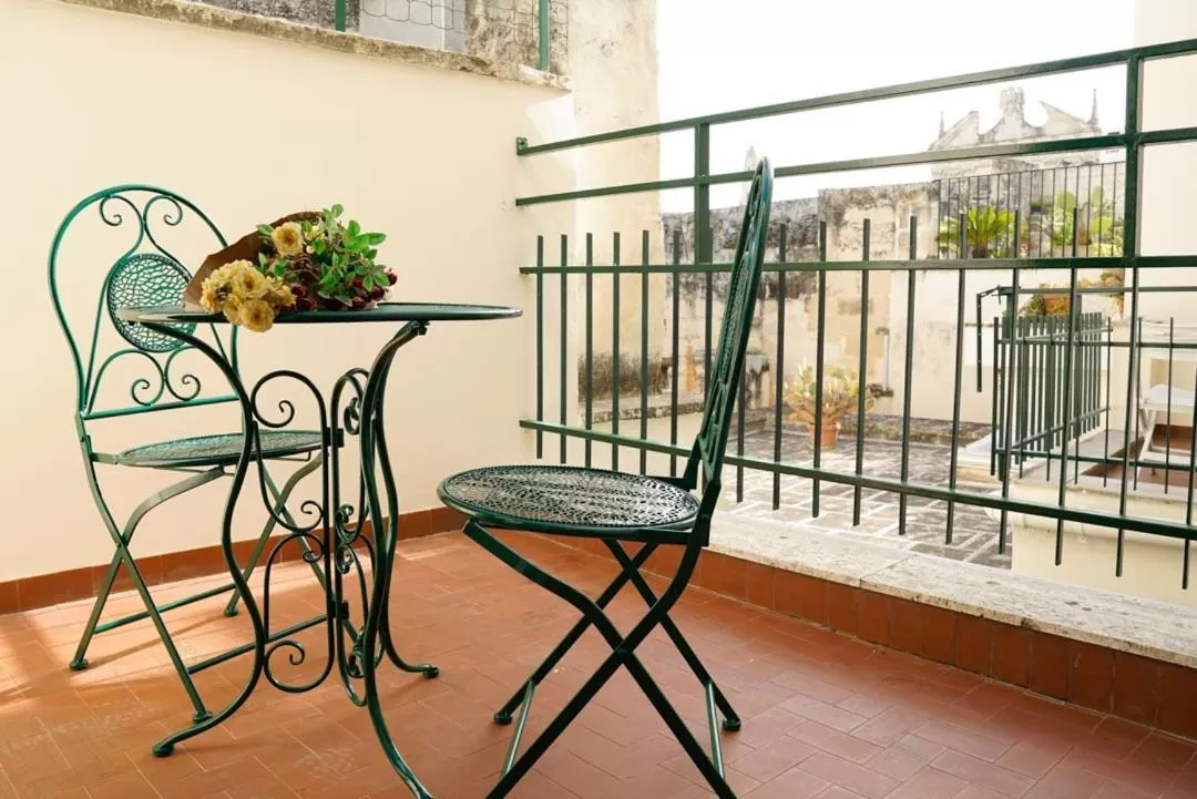Balcony/Terrace in B&B I sei volti Lecce