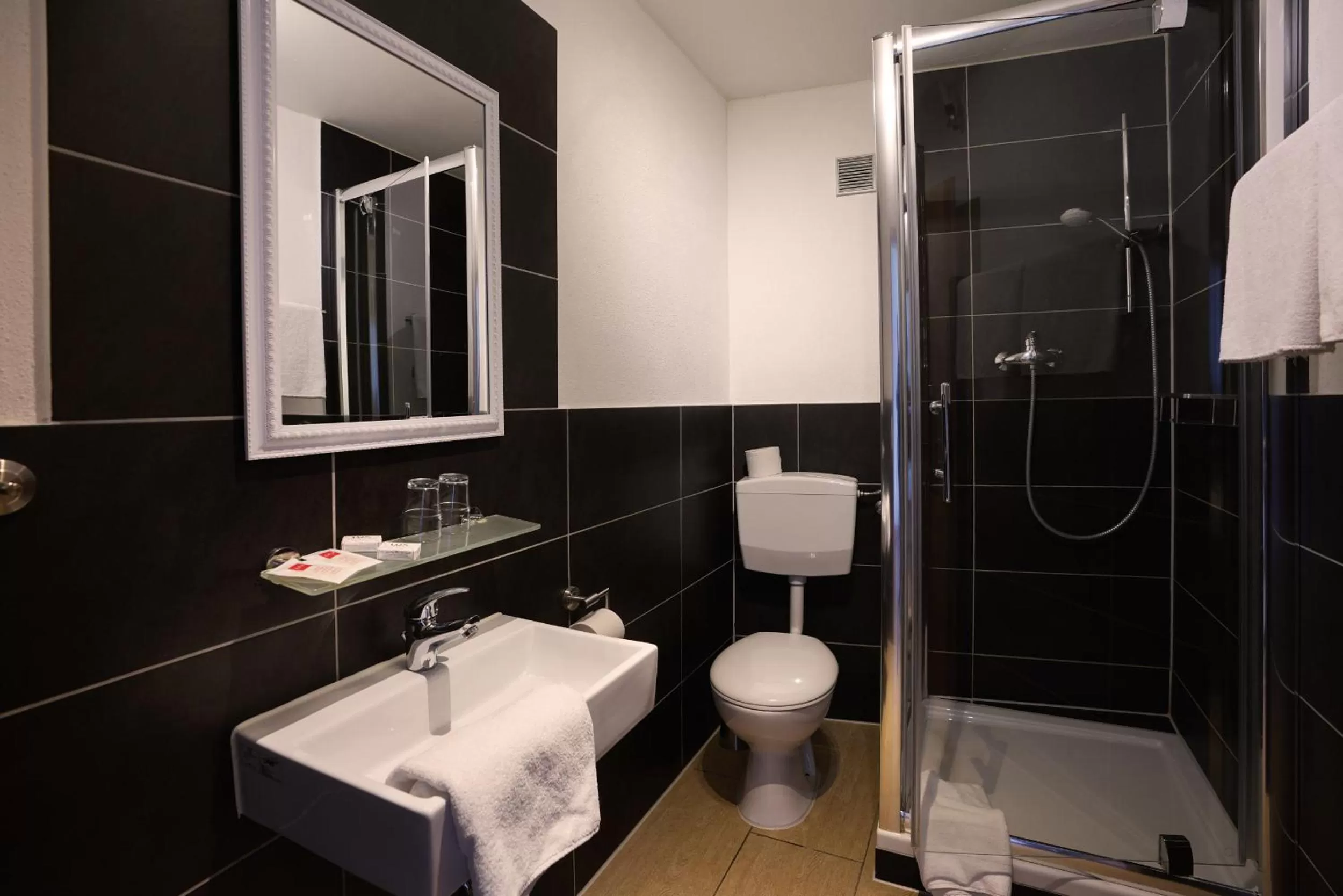 Bathroom in Hotel Gasthof Metzgerei Lamm - Benedikt Rückel