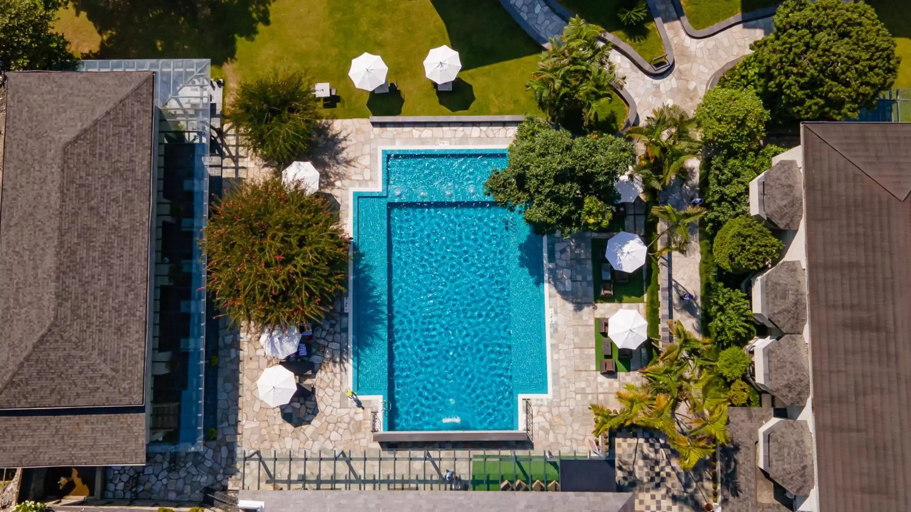 Pool View in Hotel Barahi