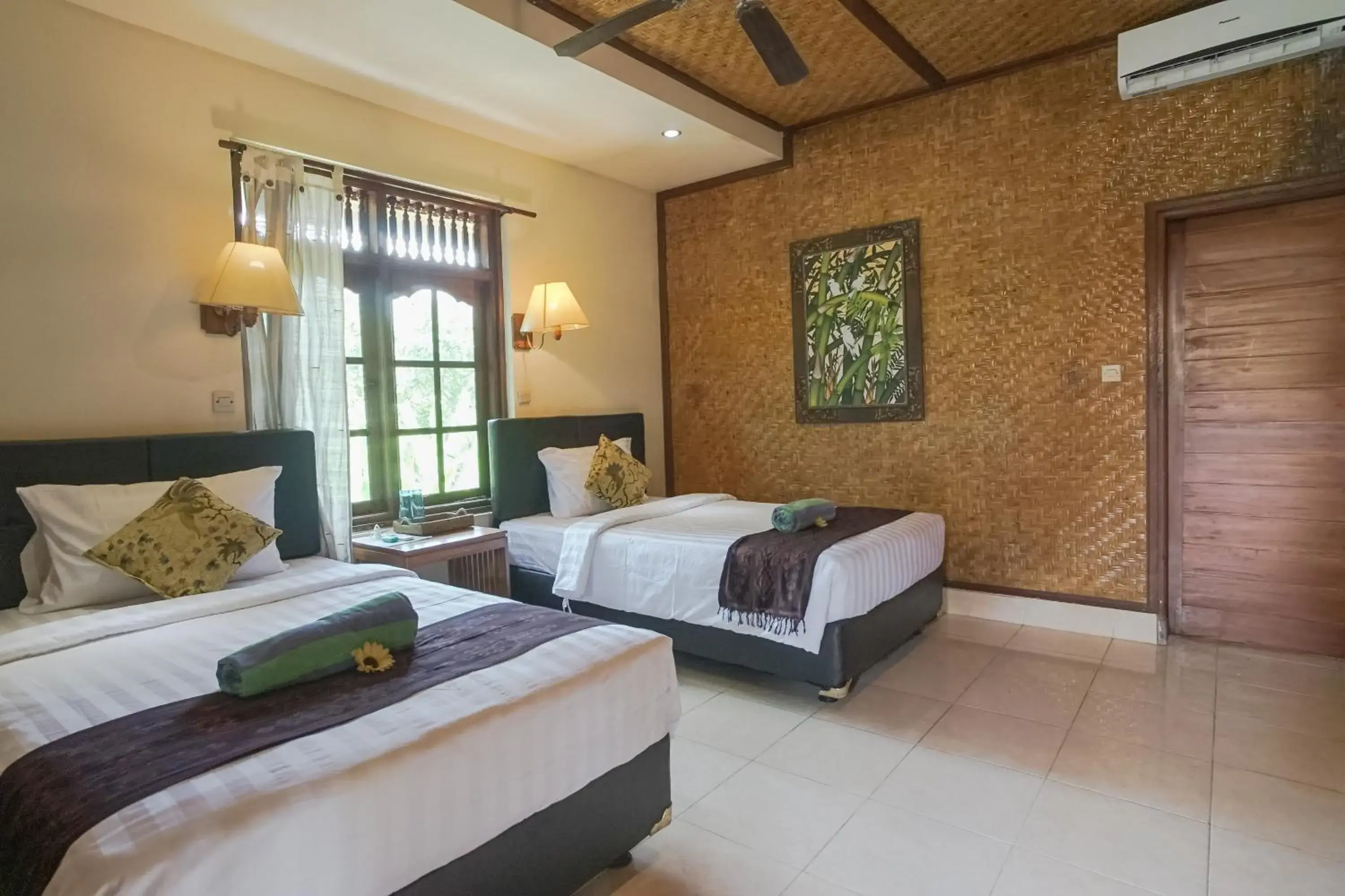 Bed in Ubud Kerta City Hotel