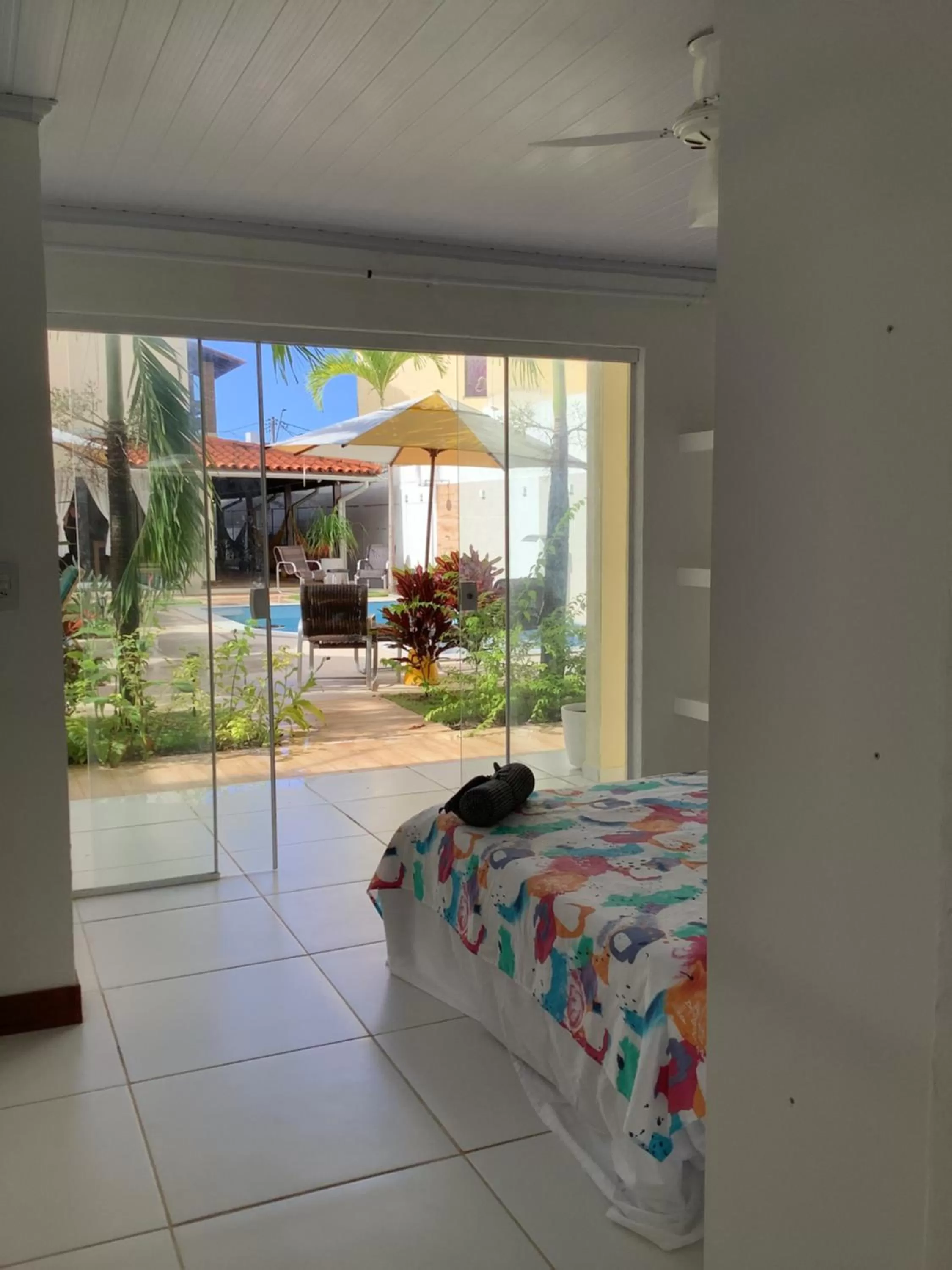 Bed in Pousada Villa Encantada LGBTQIAPlus