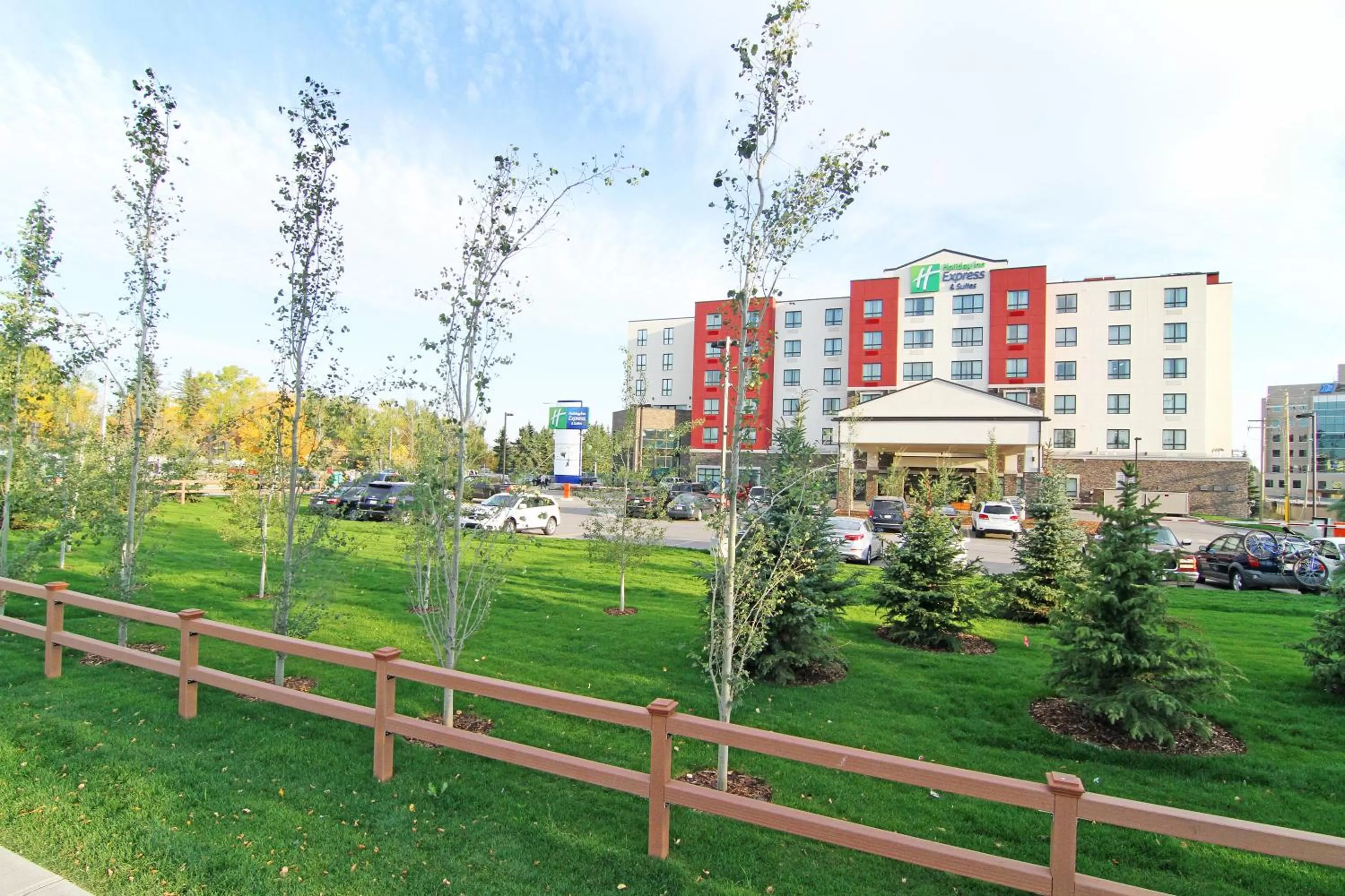 Property building in Holiday Inn Express and Suites Calgary University by IHG