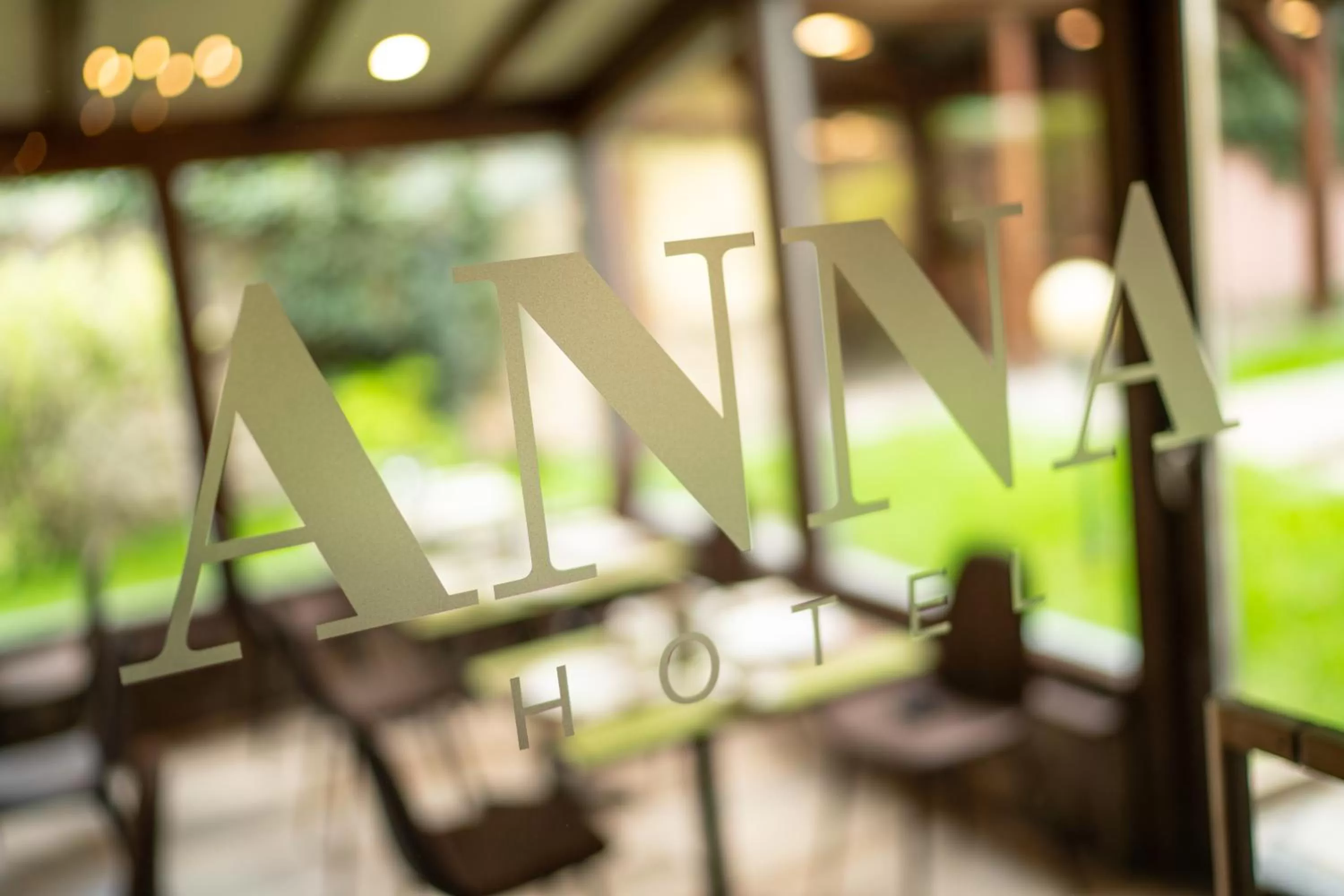 Garden view in Hotel Anna