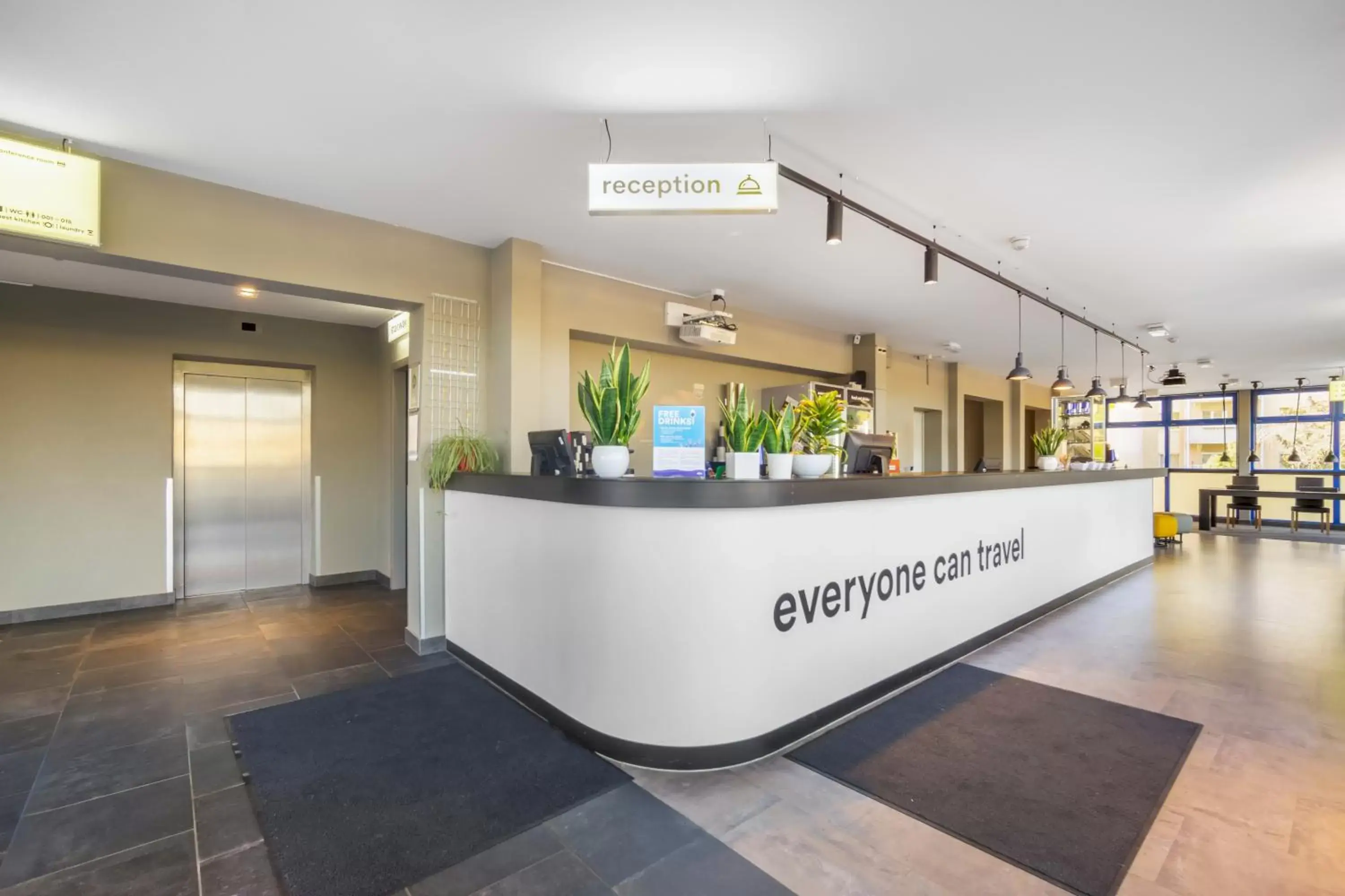 Lobby or reception in a&o Dresden Hauptbahnhof Lobby or reception in a&o Dresden Hauptbahnhof