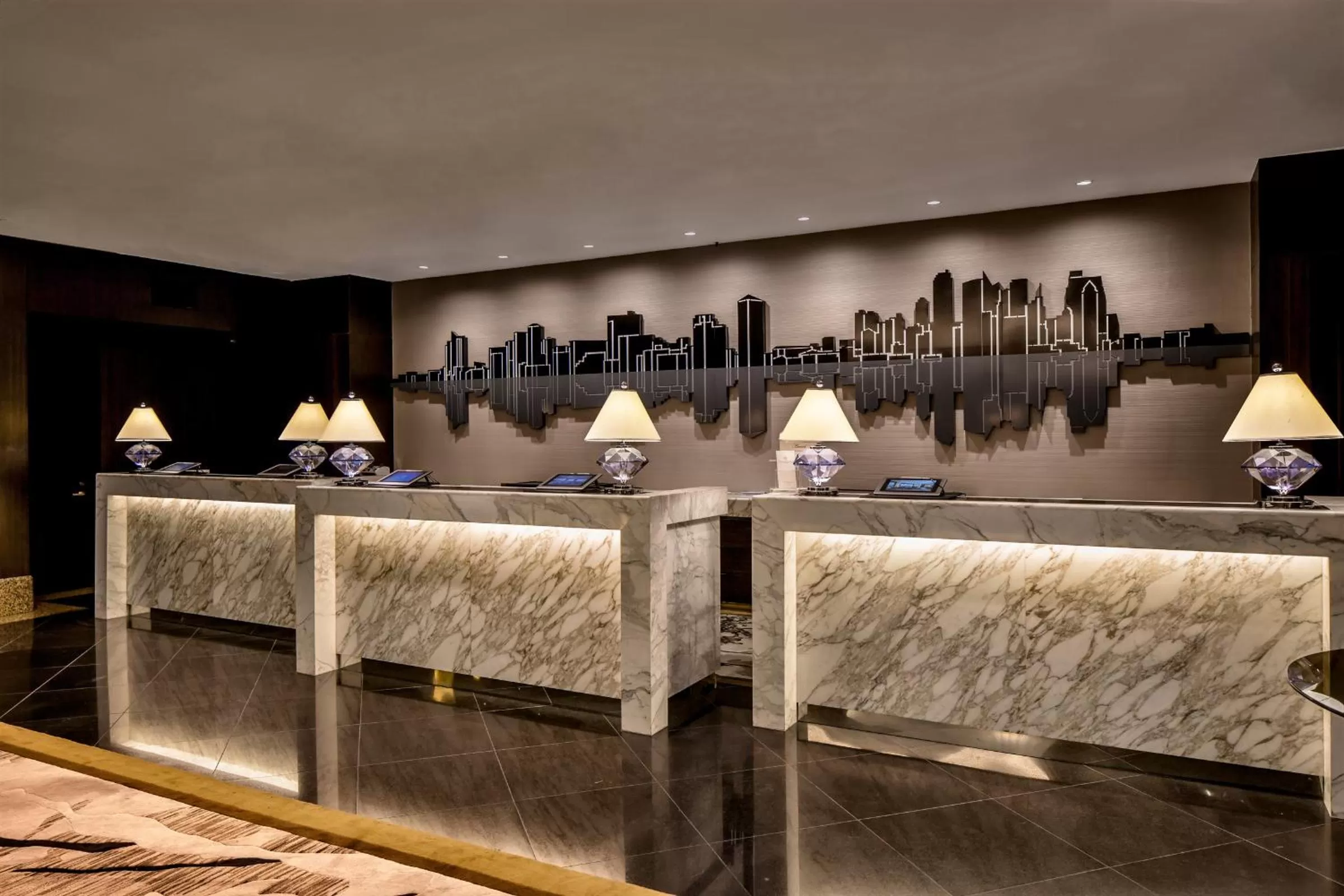 Lobby or reception in Diamond Hotel Philippines