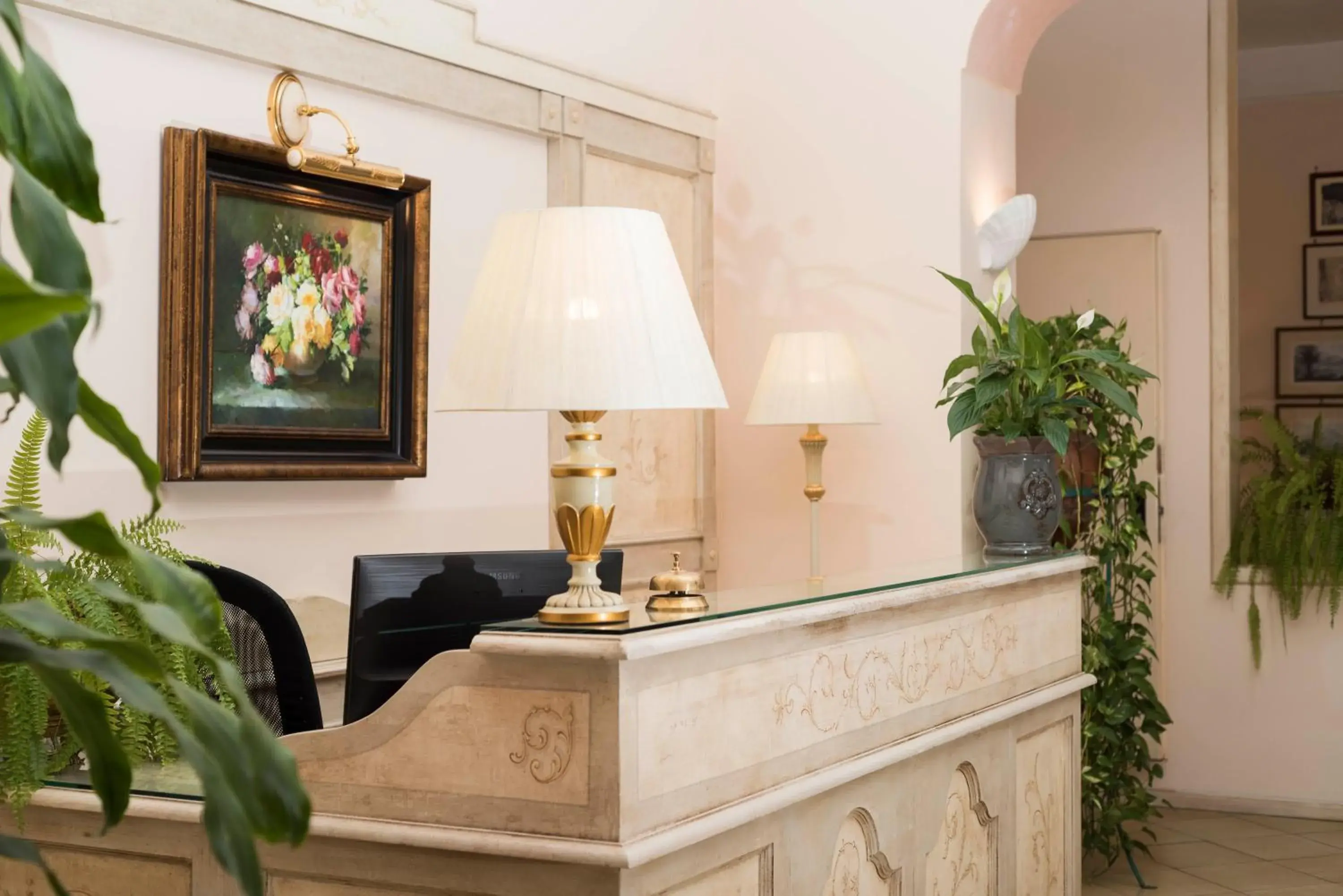 Lobby/Reception in Hotel Il Nido