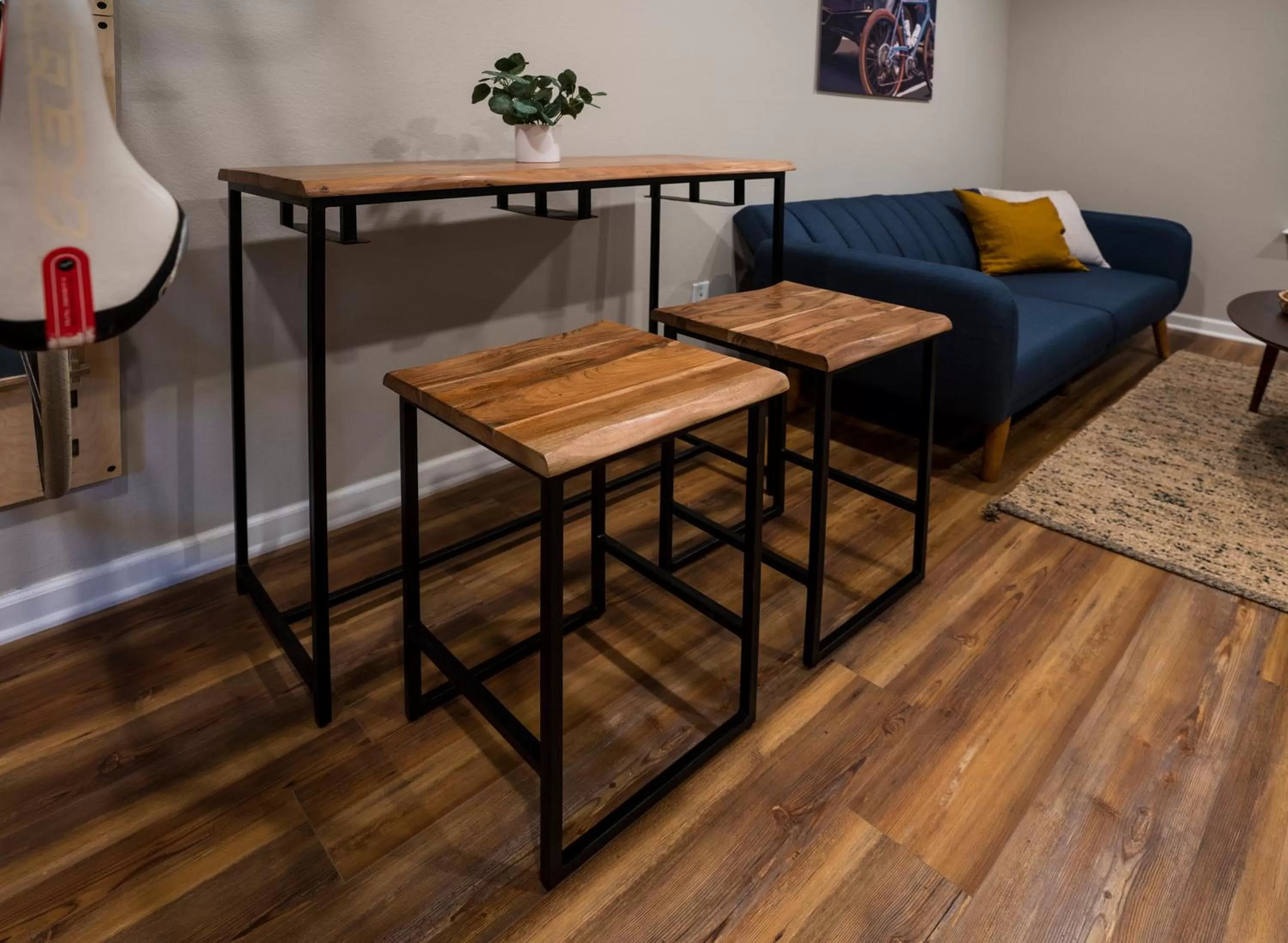 Living room in The Bike Inn