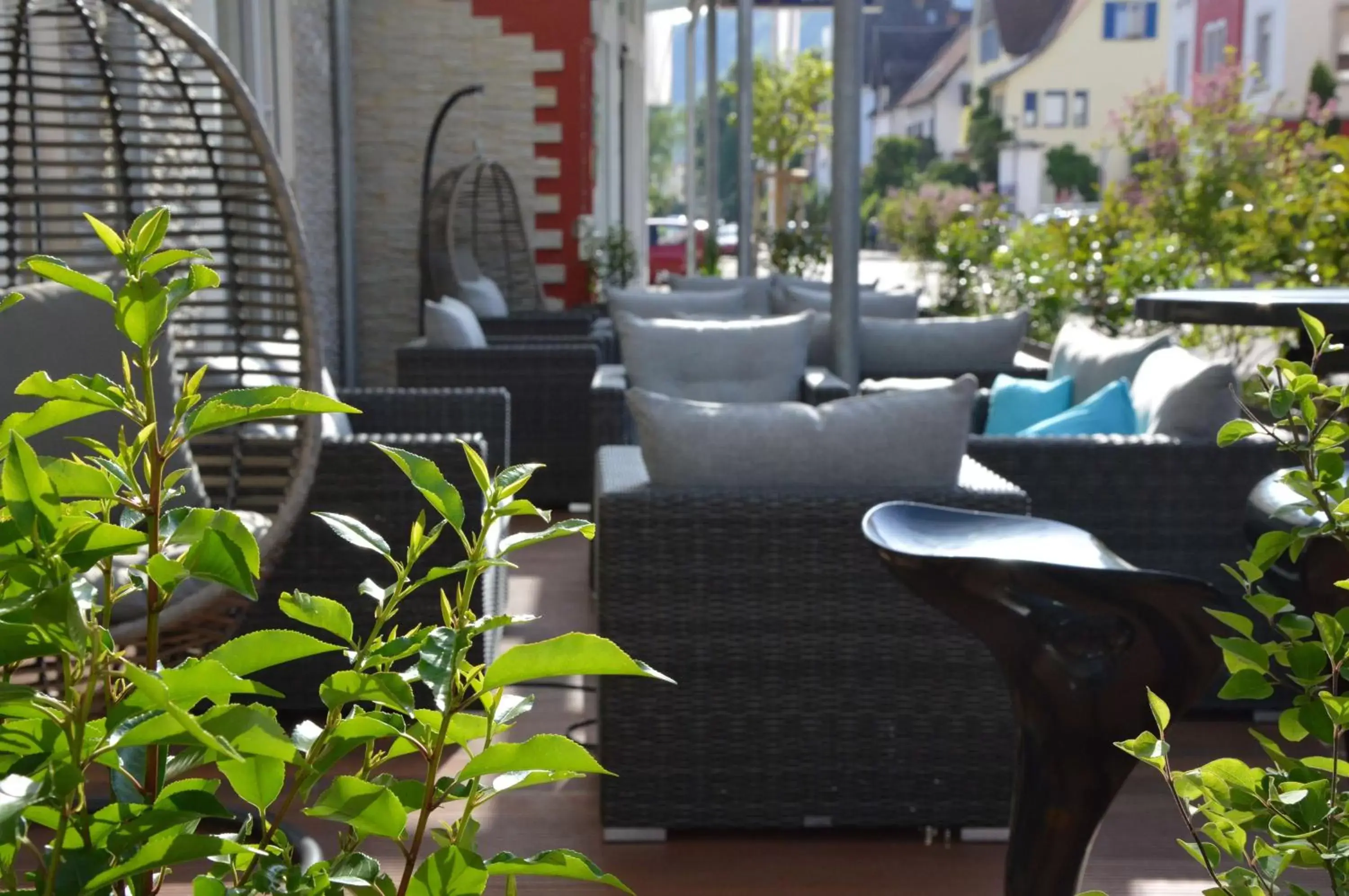 Balcony/Terrace, Restaurant/Places to Eat in Best Western Hotel Lamm