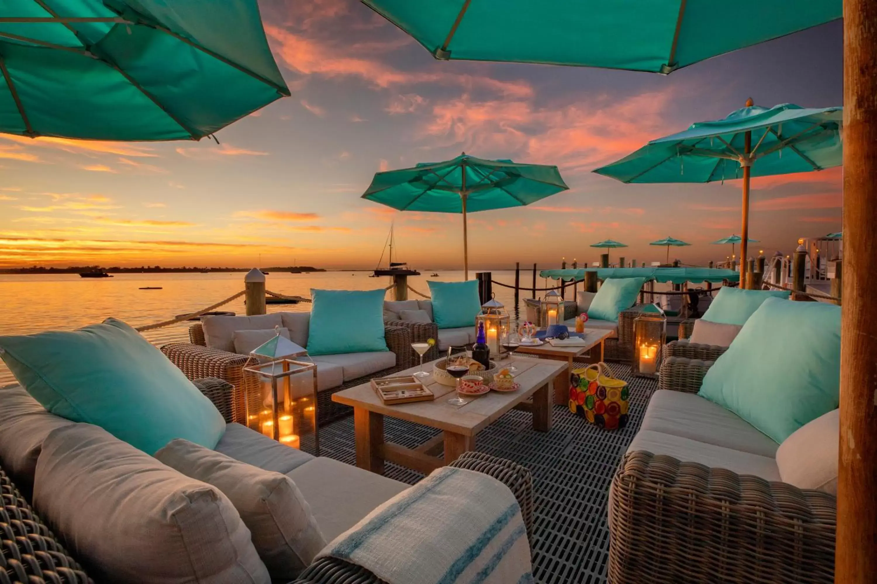 Seating Area in Bungalows Key Largo - All Inclusive