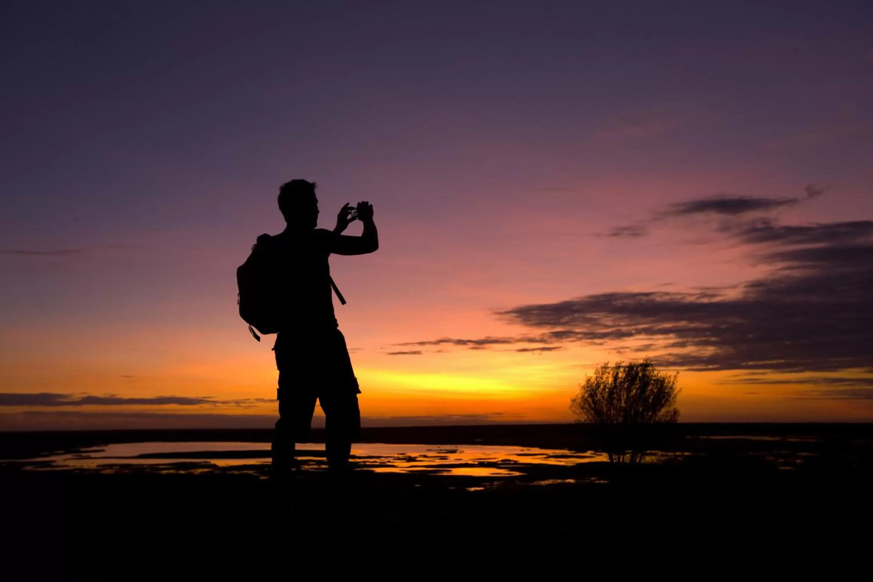 Sunset in Mercure Kakadu Crocodile