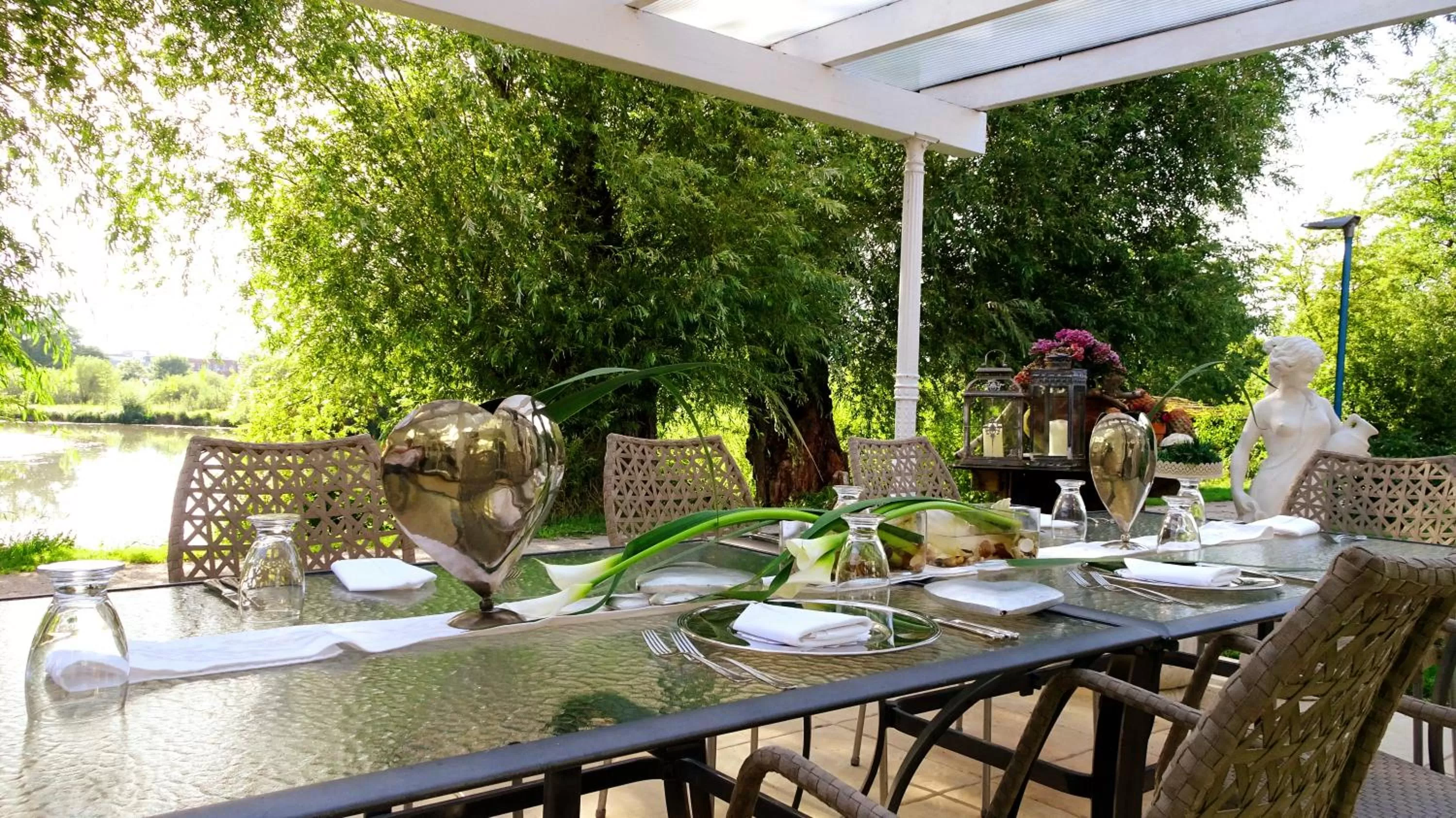 River view in Drahthammer Schlößl