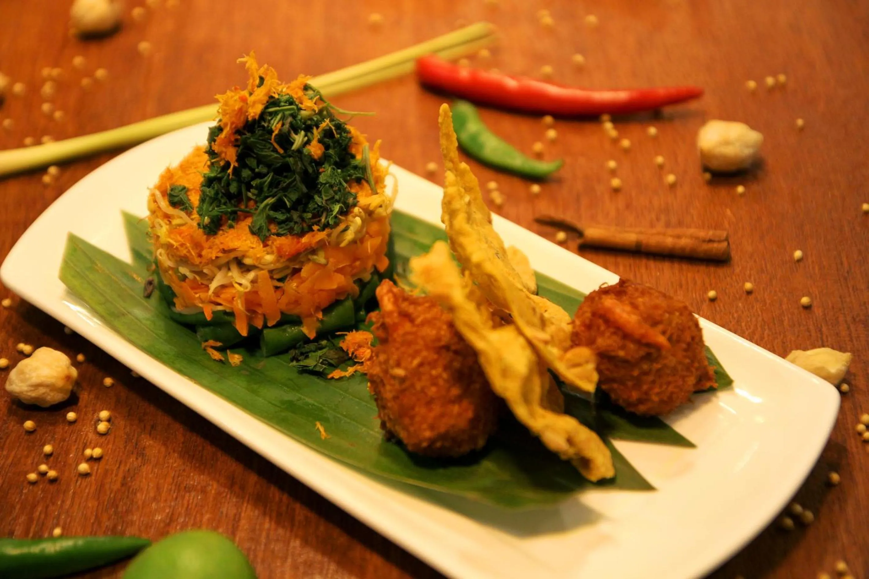 Food close-up in Varna Culture Hotel Soerabaia