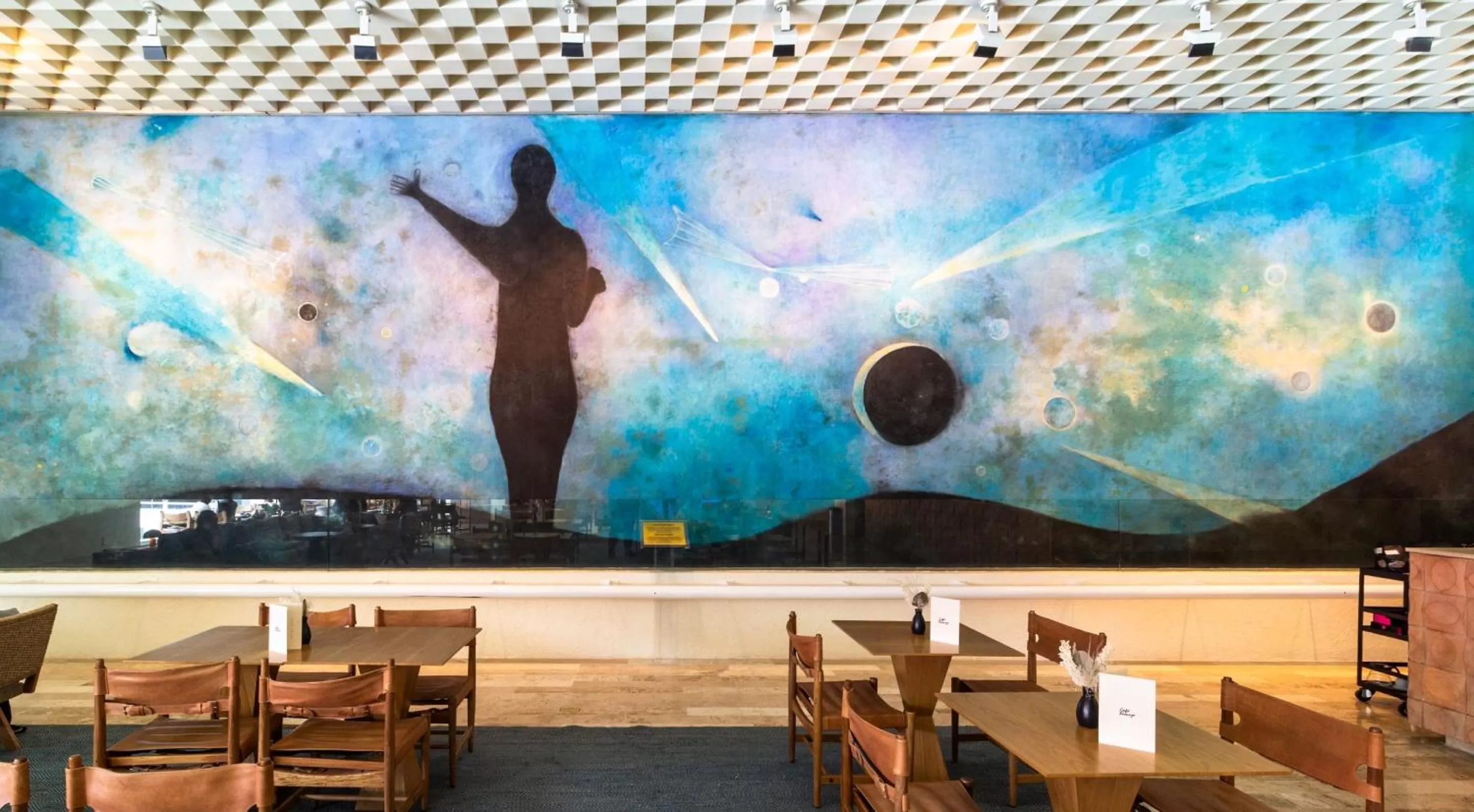 Decorative detail in Camino Real Polanco Mexico