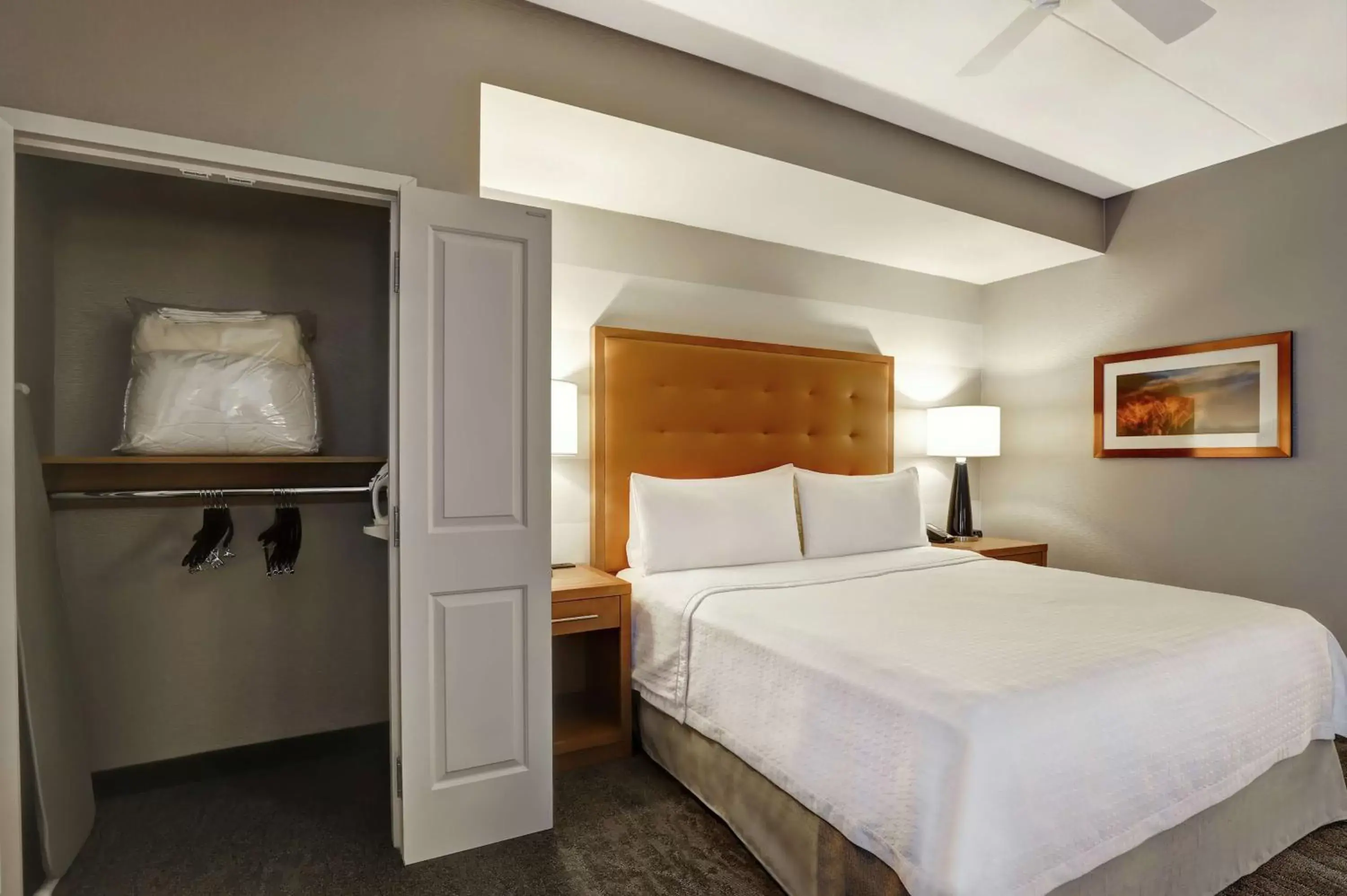 Bed in Homewood Suites By Hilton Ottawa Kanata