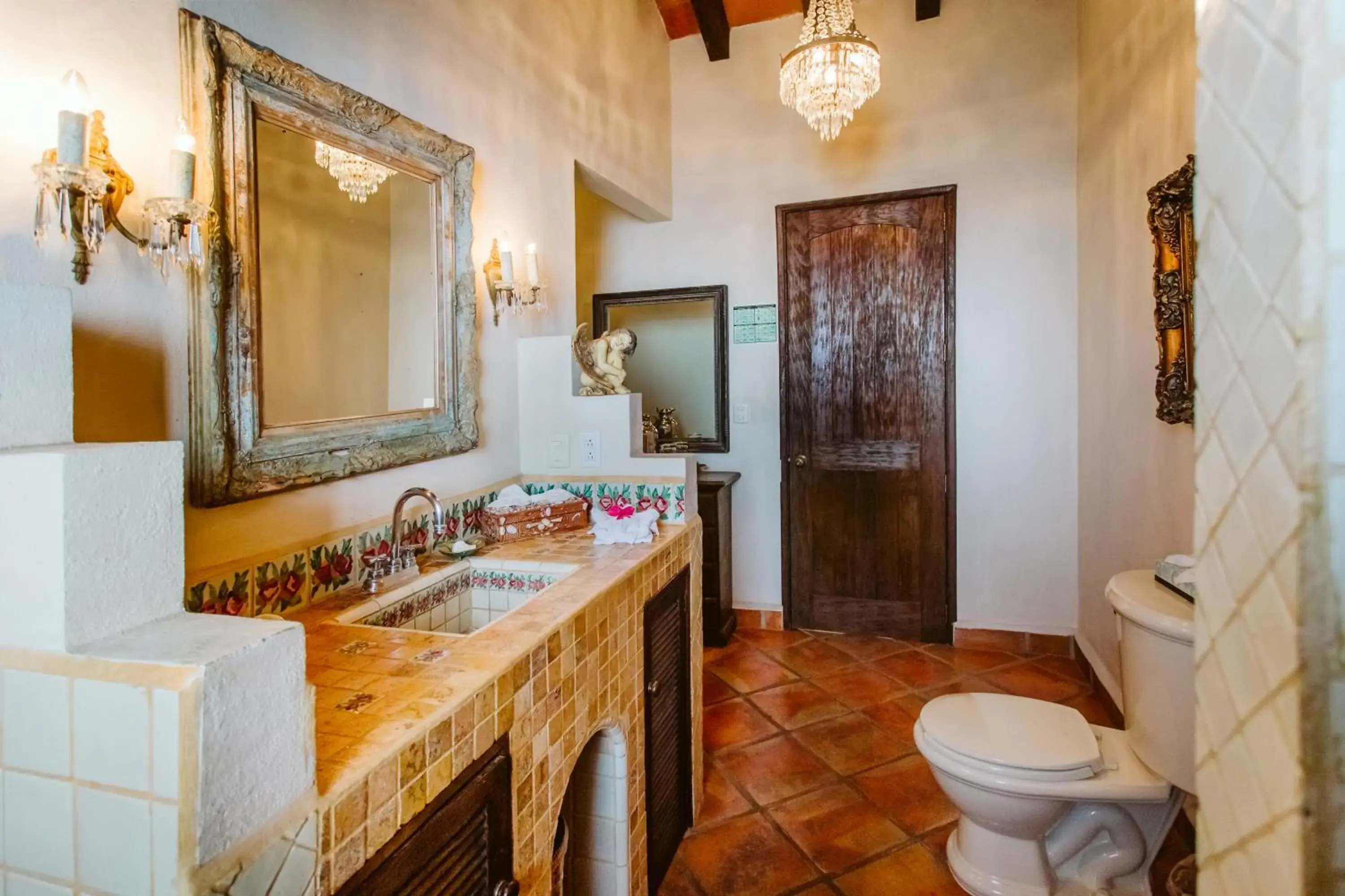 Bathroom in Hacienda San Angel