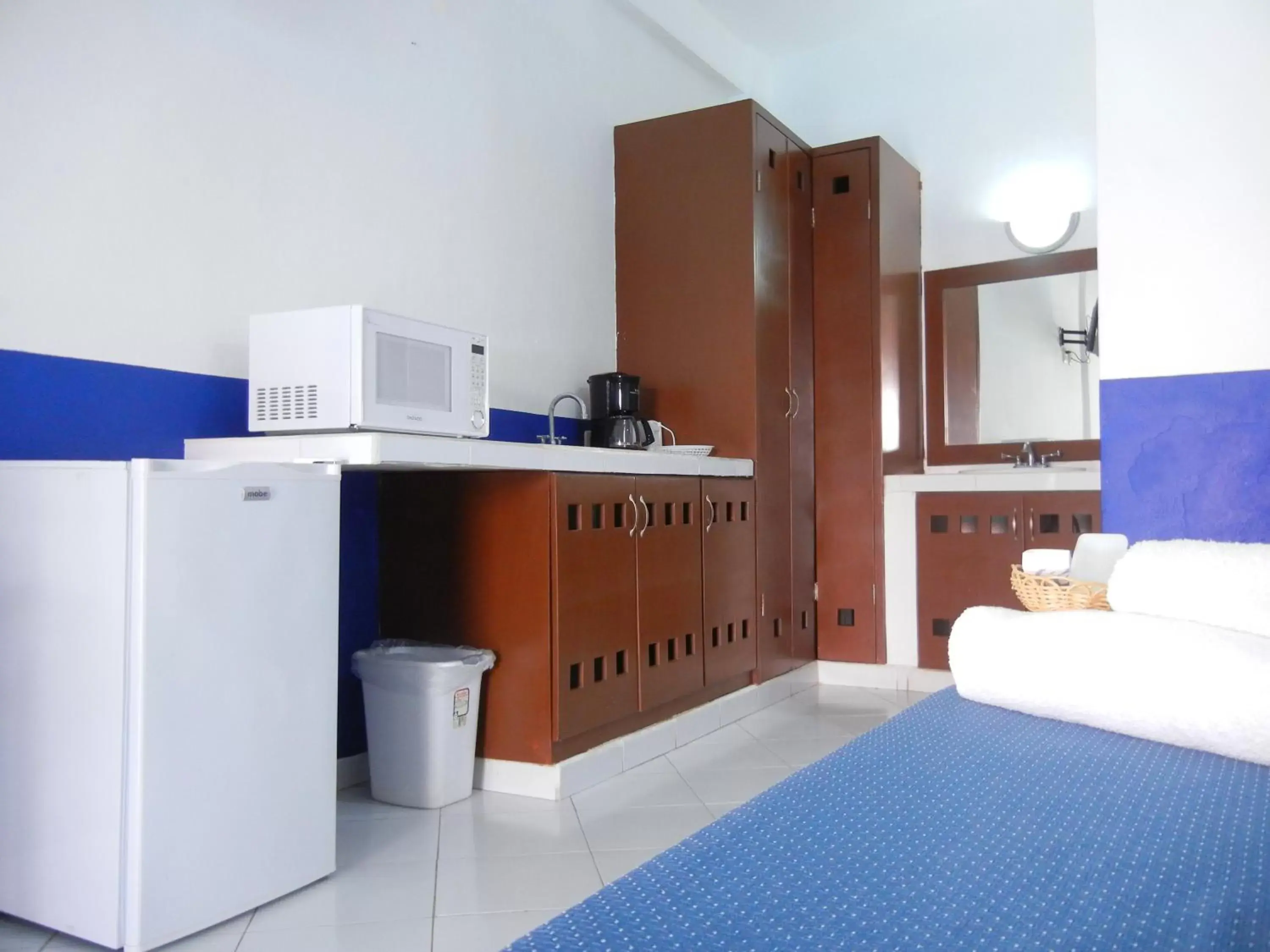 minibar, Kitchen/Kitchenette in Hotel Plaza Almendros