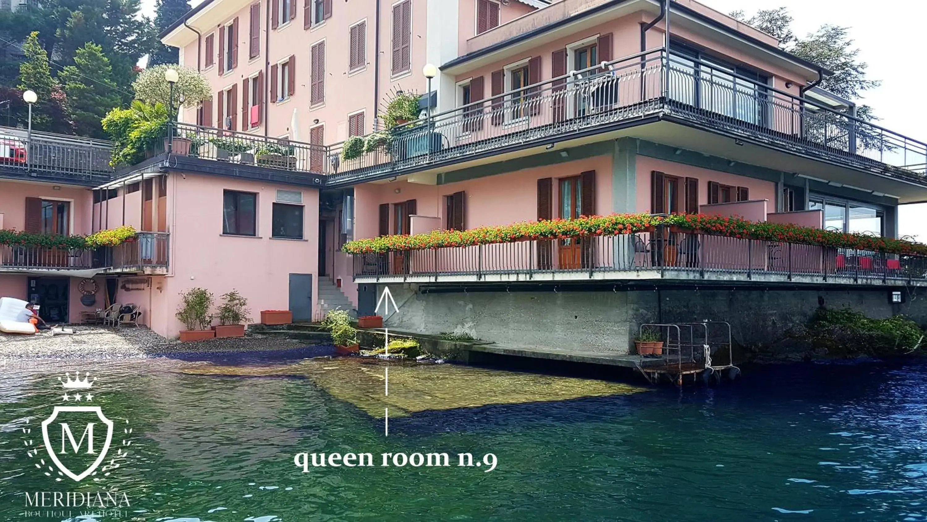 Lake view, Property Building in Hotel Meridiana