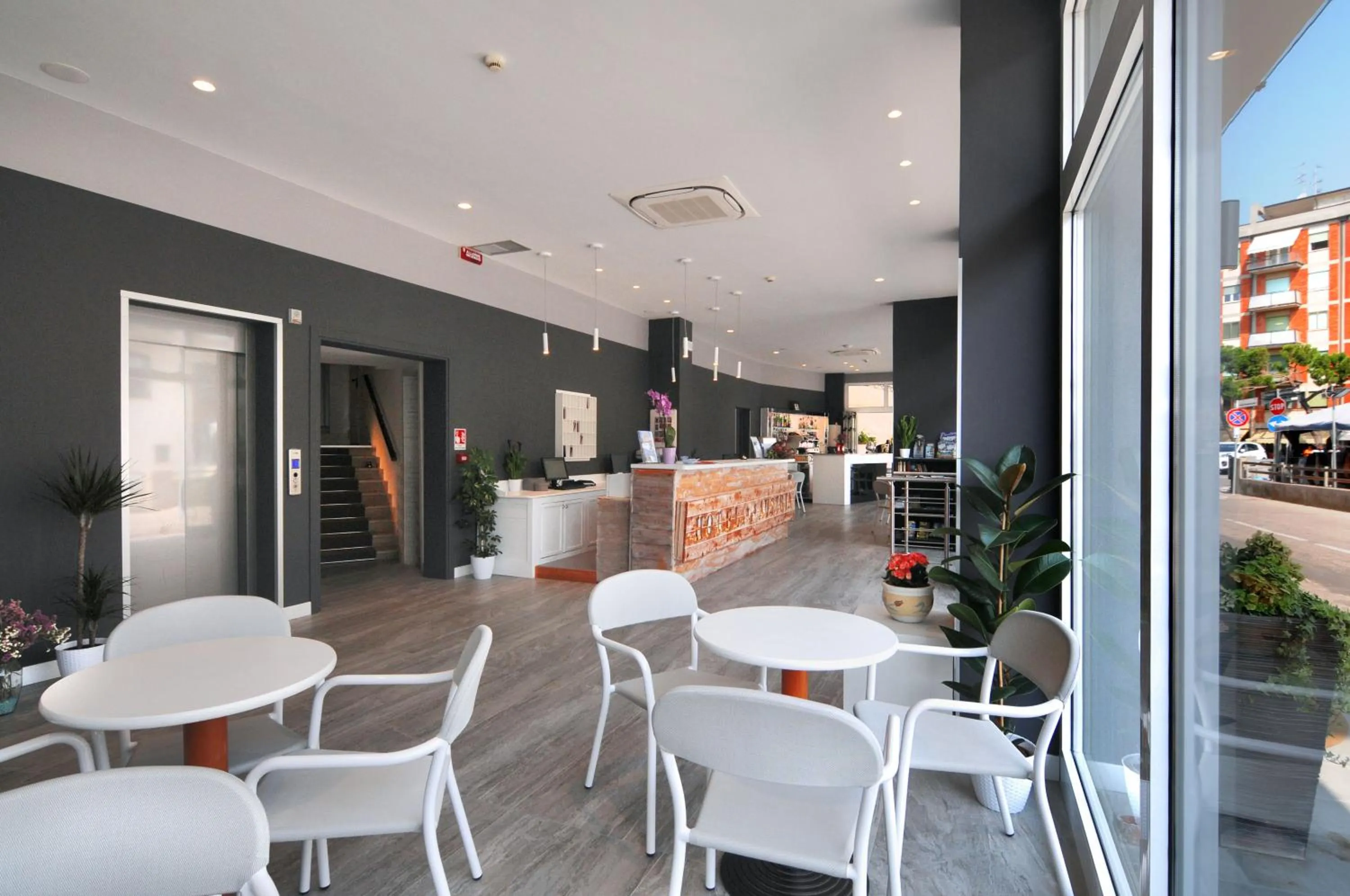 Lobby or reception in Hotel Austria