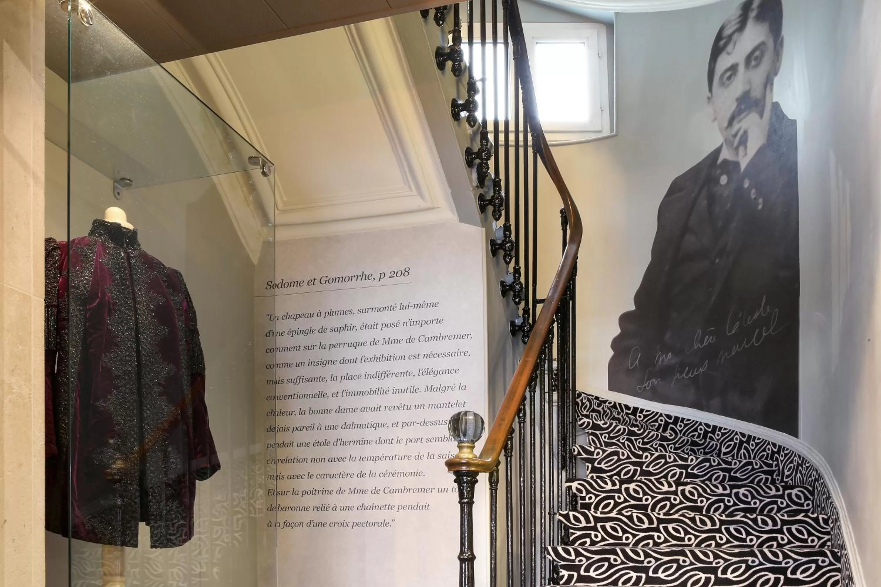 Decorative detail in Hotel Litteraire Le Swann, BW Premier Collection