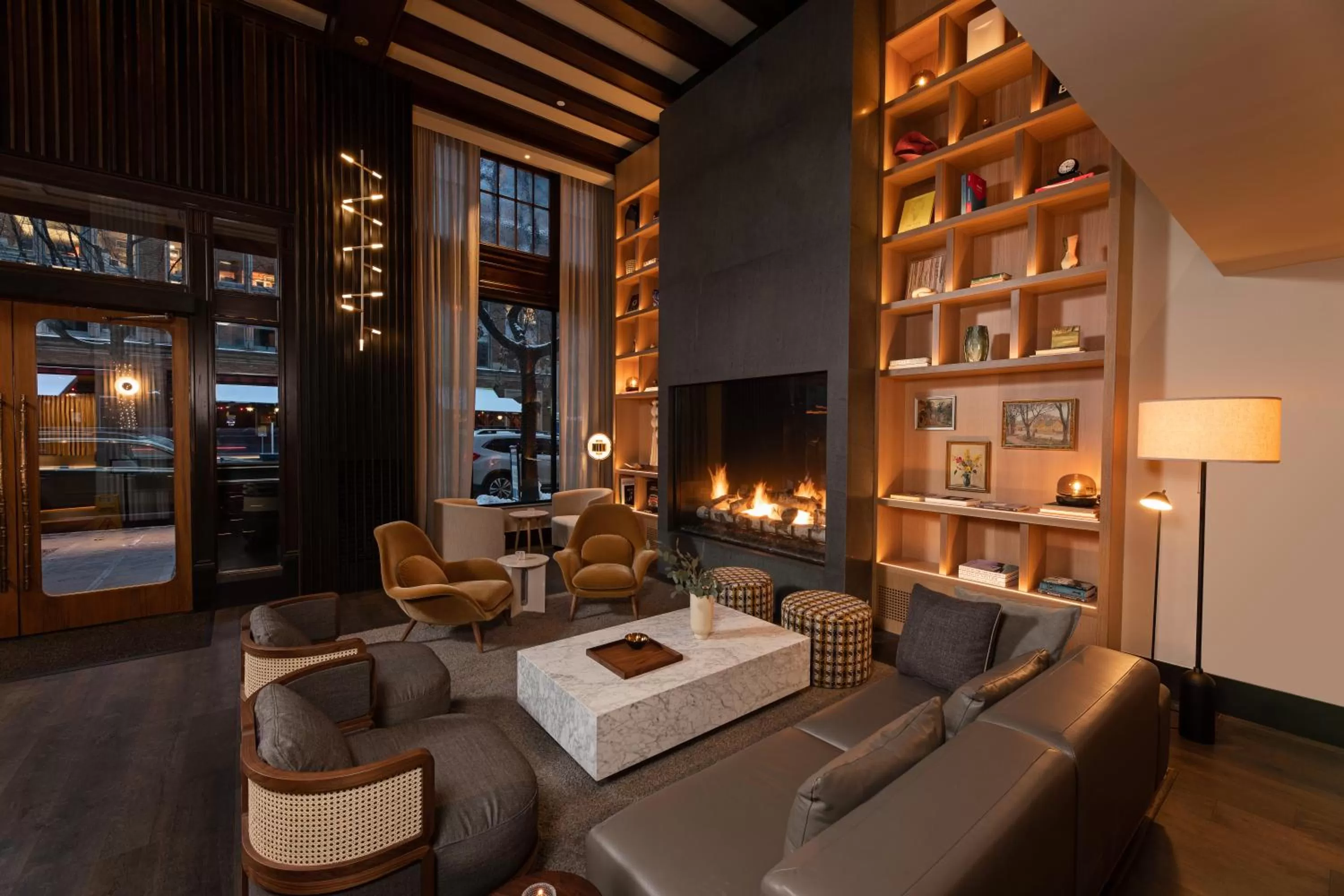 Lobby or reception in Ändra Hotel Seattle - MGallery Collection