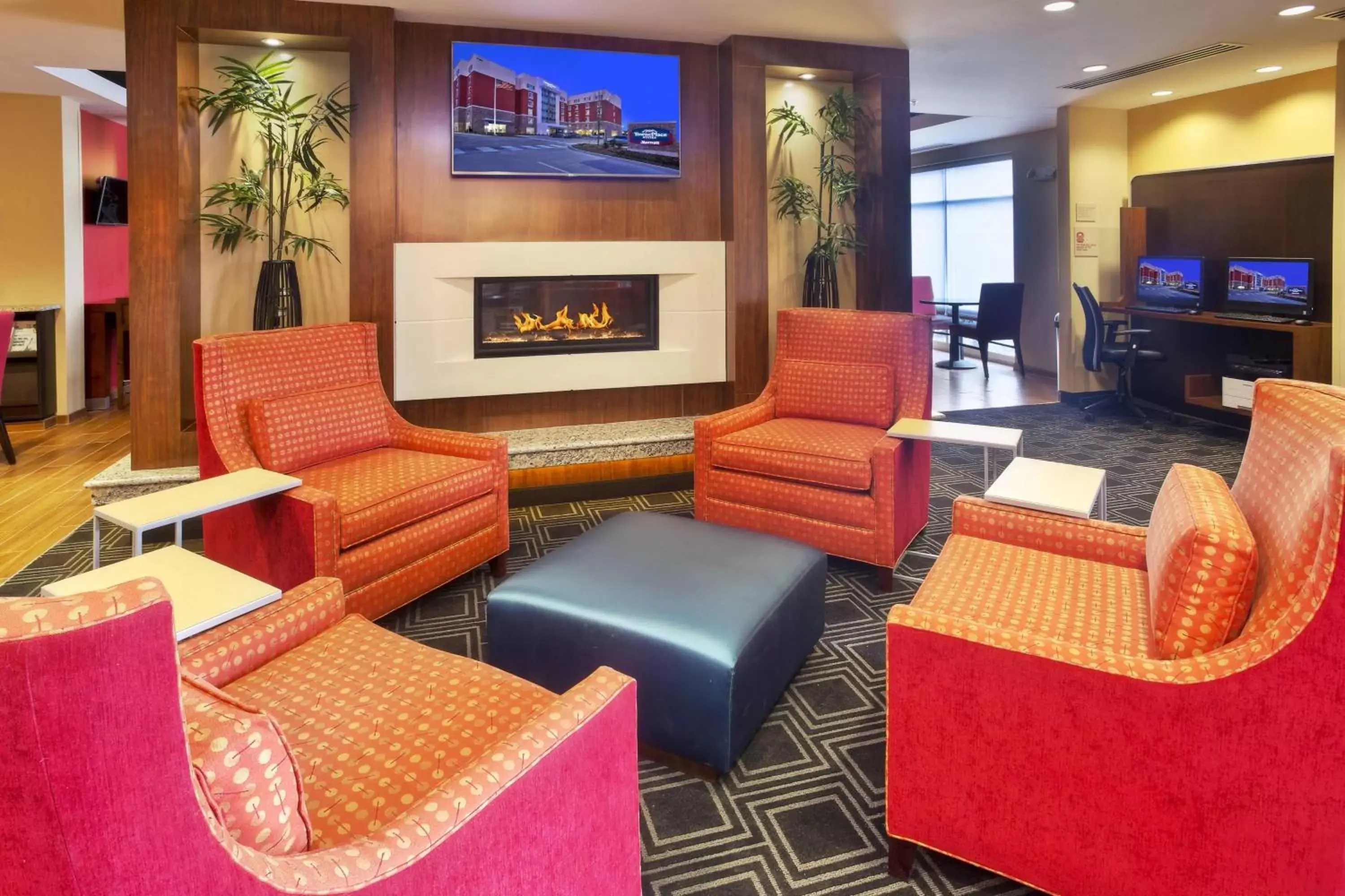 Lobby or reception, Seating Area in TownePlace Suites by Marriott Franklin Cool Springs